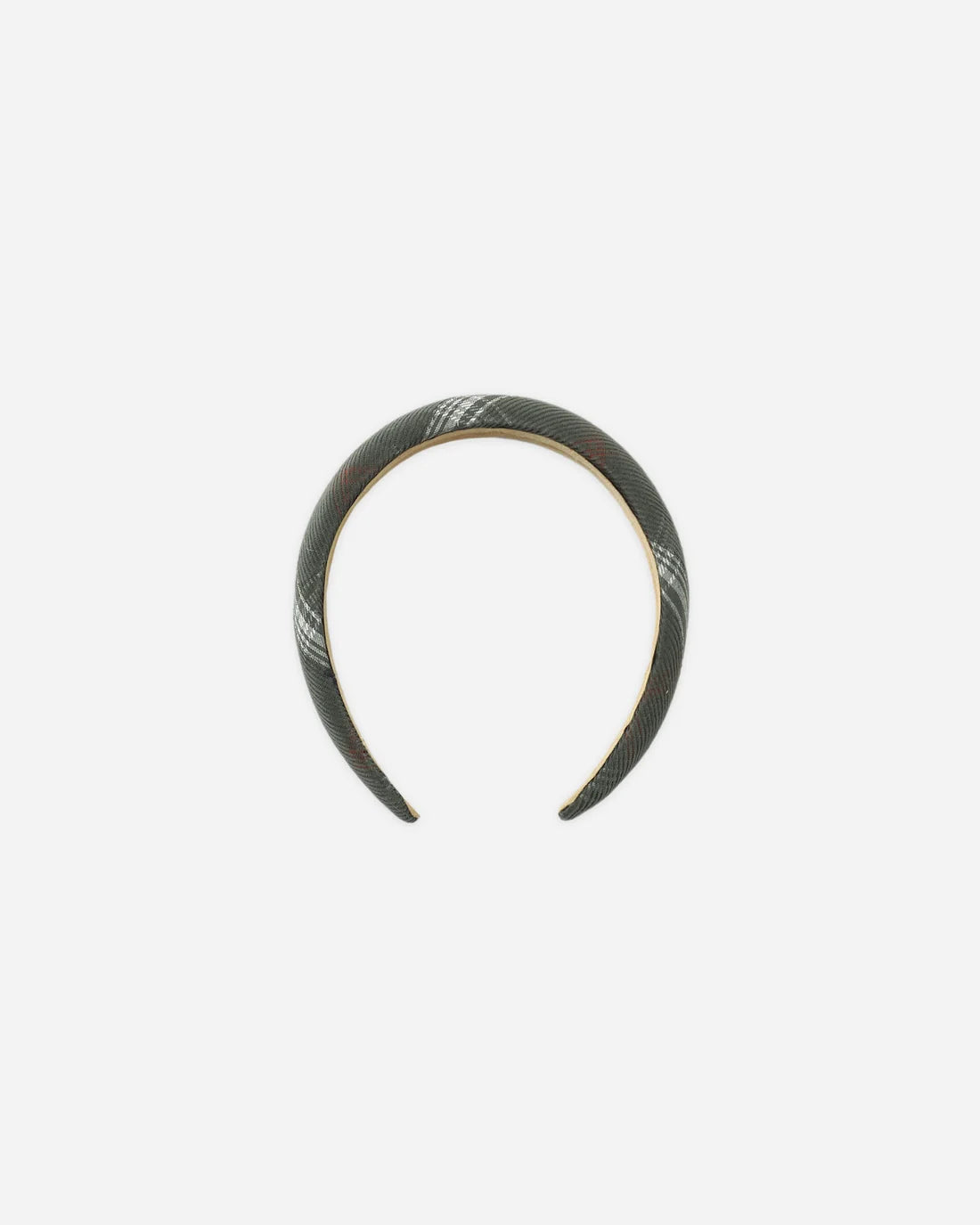 Rylee + Cru Padded Headband || Holiday Plaid