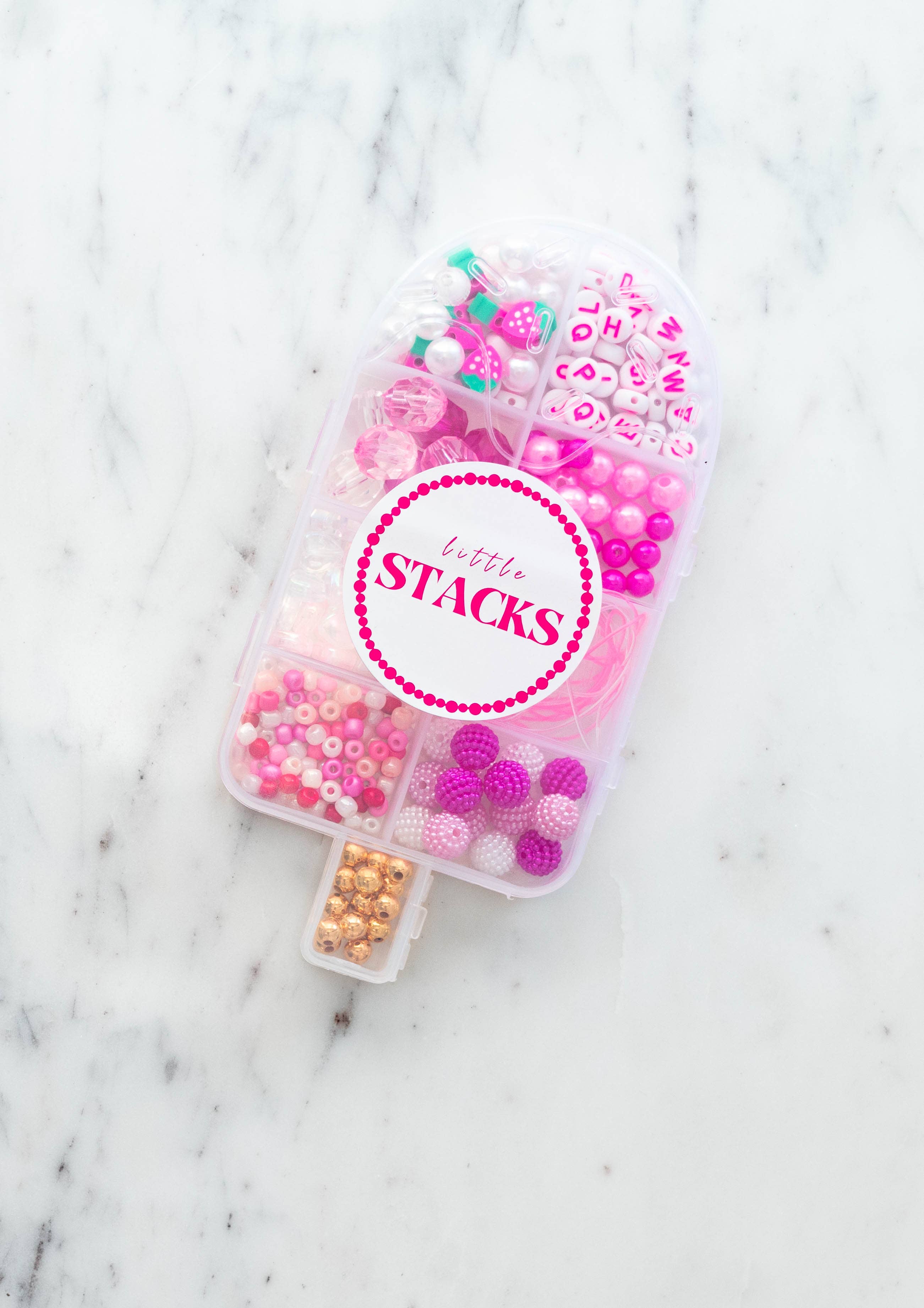 The Strawberry Shortcake Bracelet and Necklace Popsicle Kit