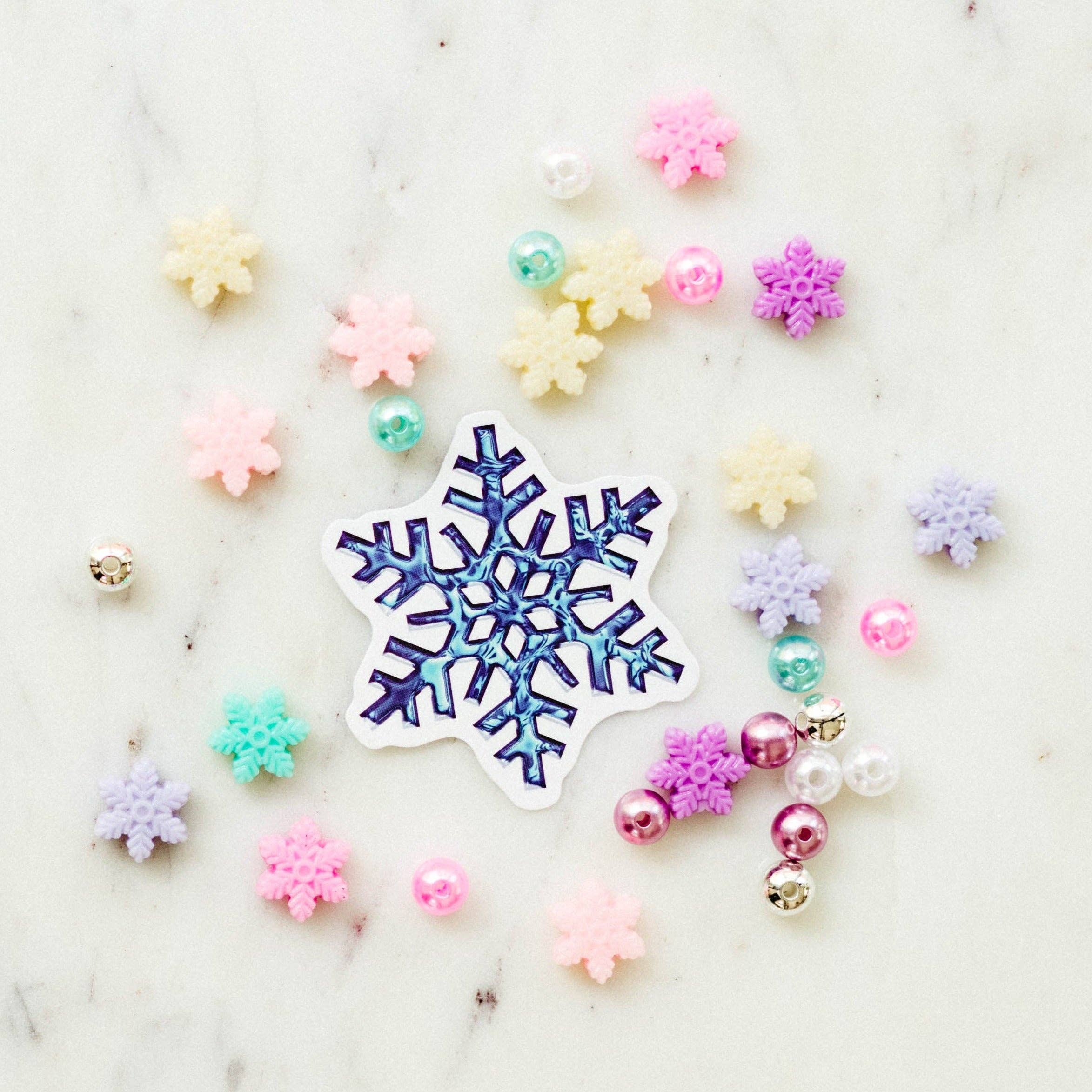The Snowflake Winter Stack Bracelet Kit