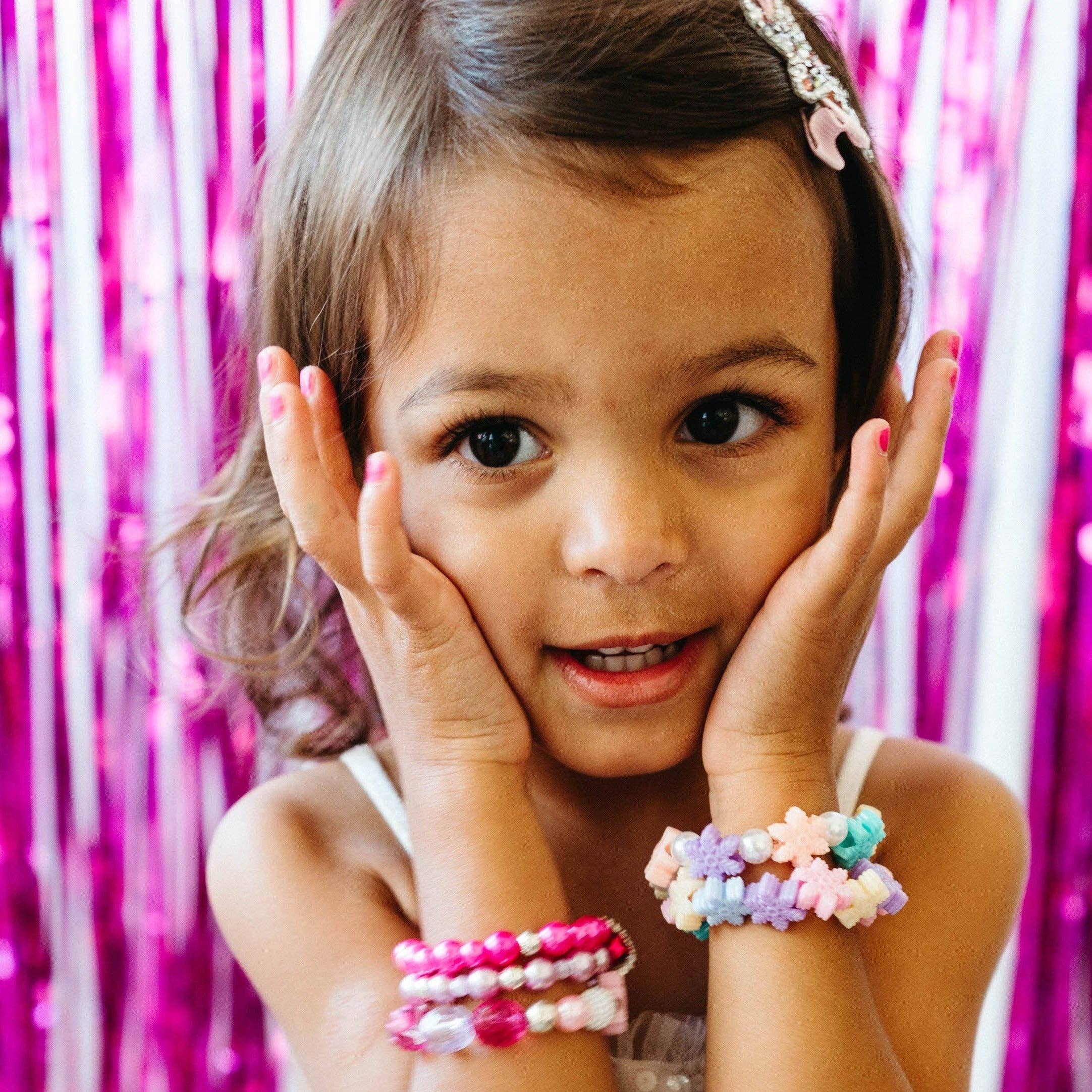 The Snowflake Winter Stack Bracelet Kit