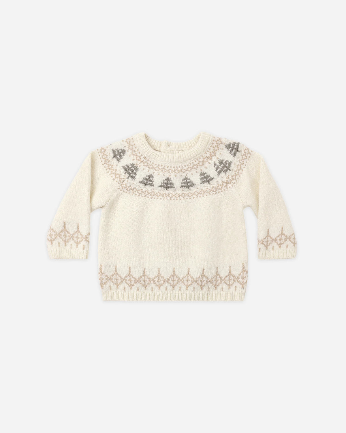 Quincy Mae Rex Sweater || Tree Fair Isle