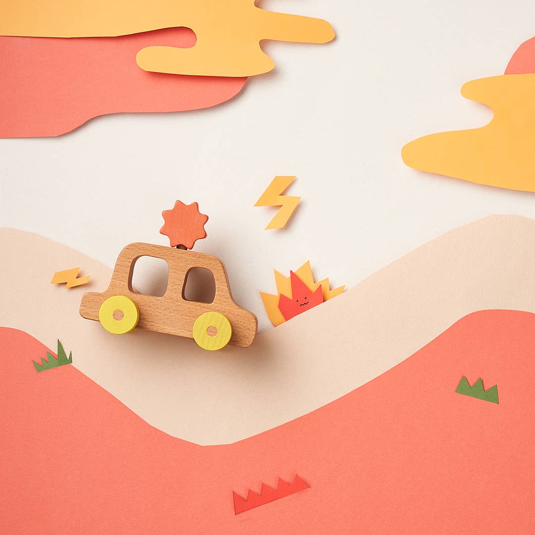 Oioiooi - My Little Car Toy & Book Set