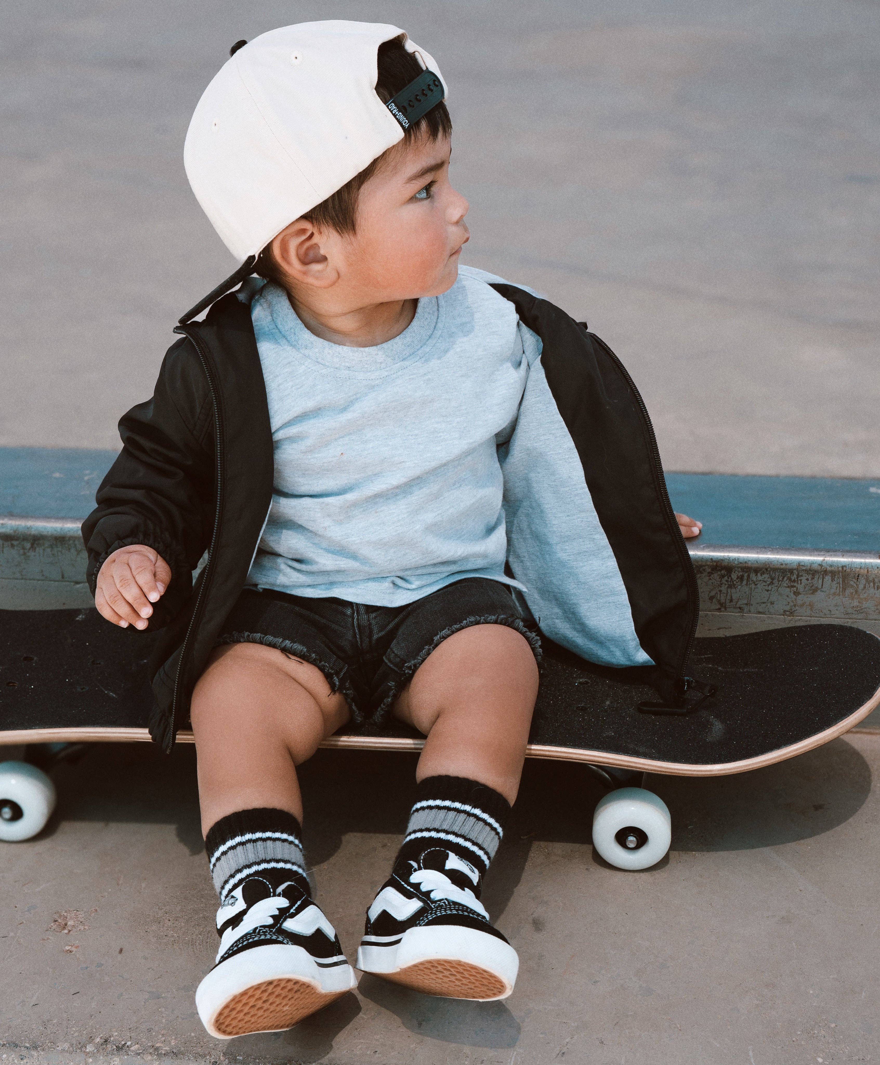 Kicking It Up Socks || Monochrome Stripe
