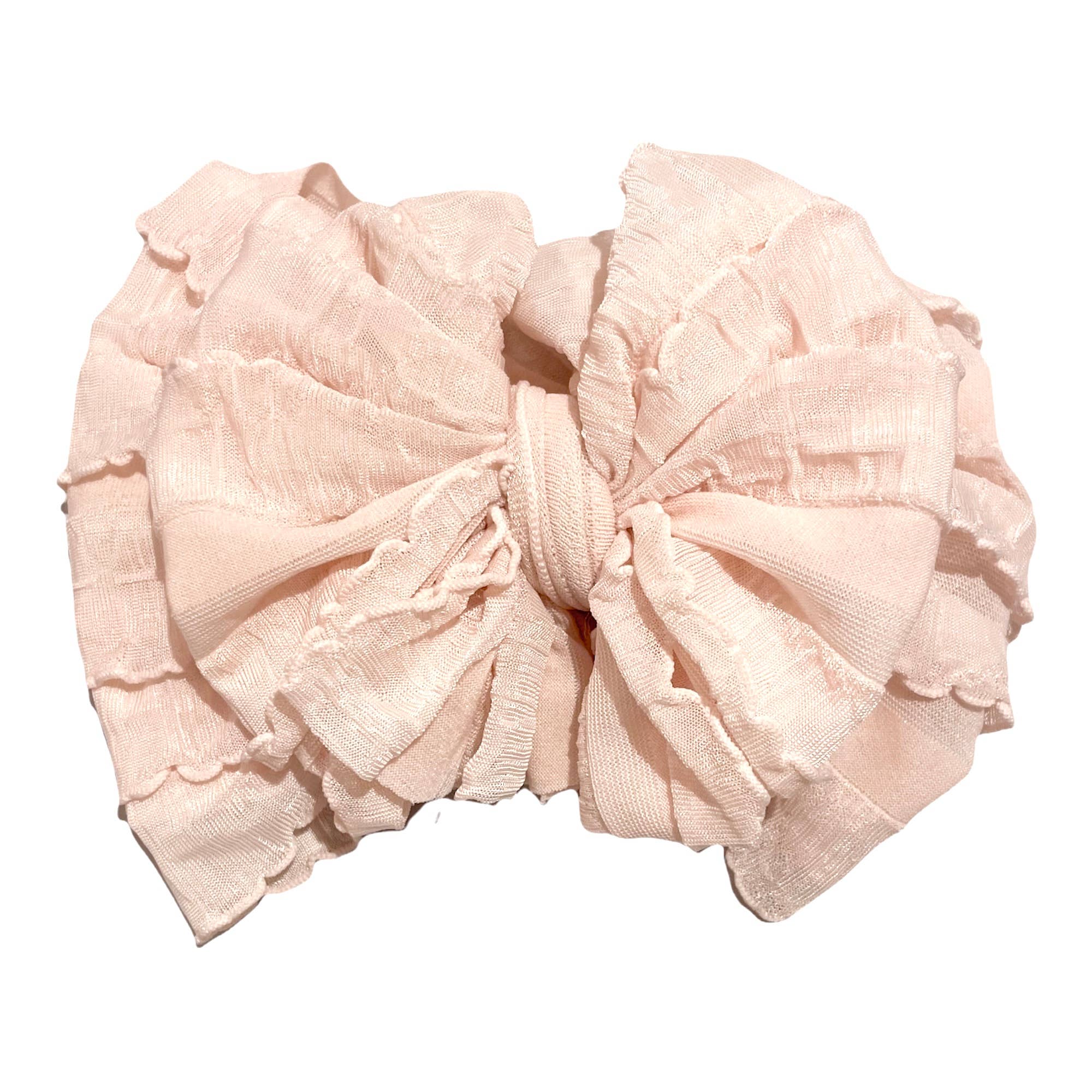 Peachy Keen Ruffled Headband