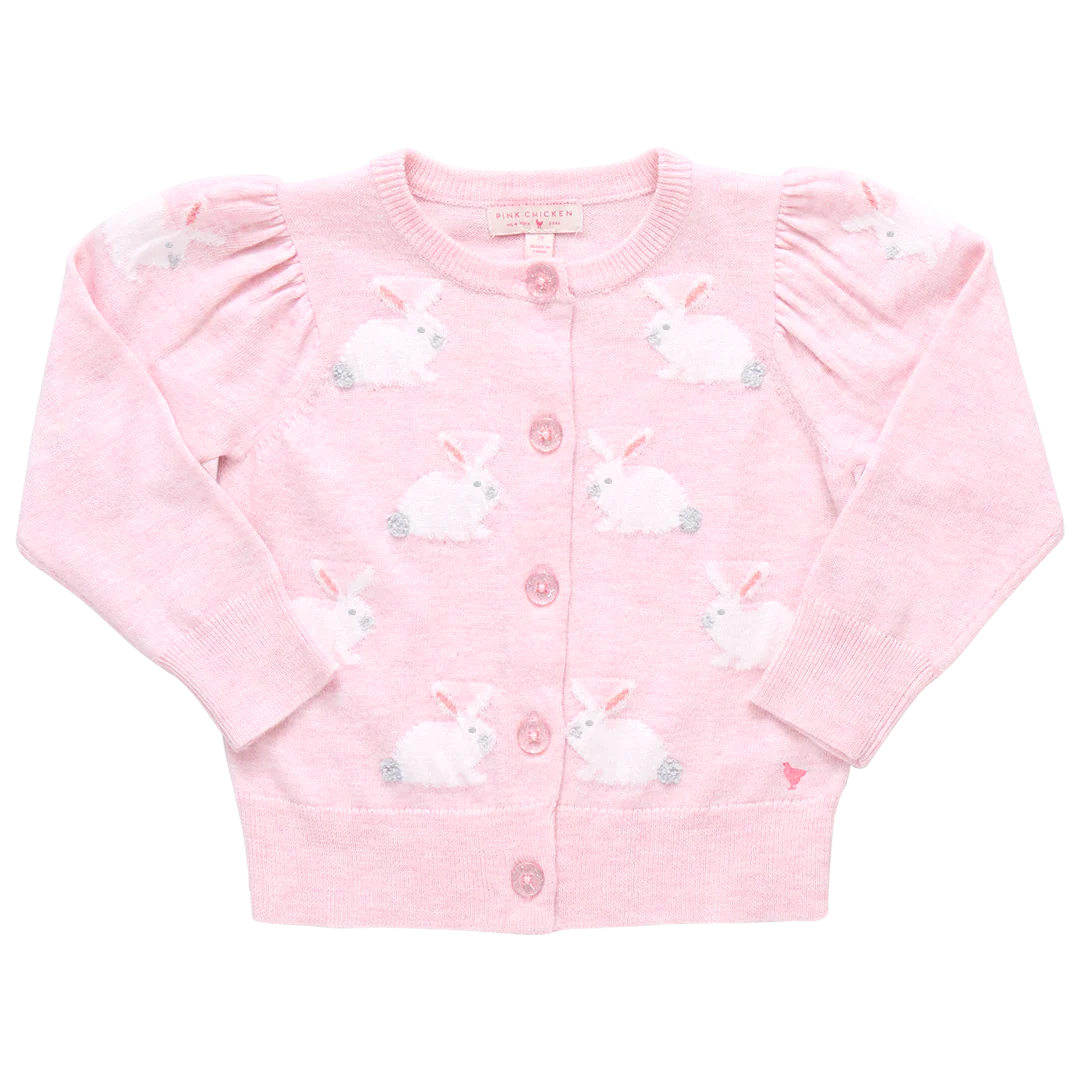 Girls Constance Sweater- Bunny