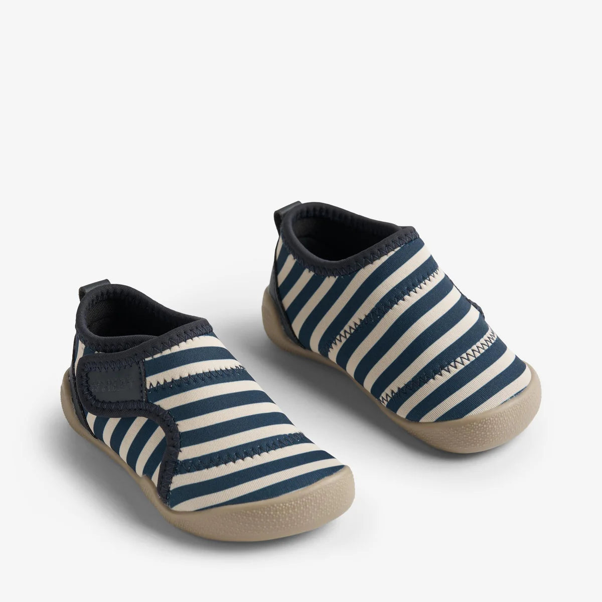Wheat Beach Shoe Shawn || Blue Stripe