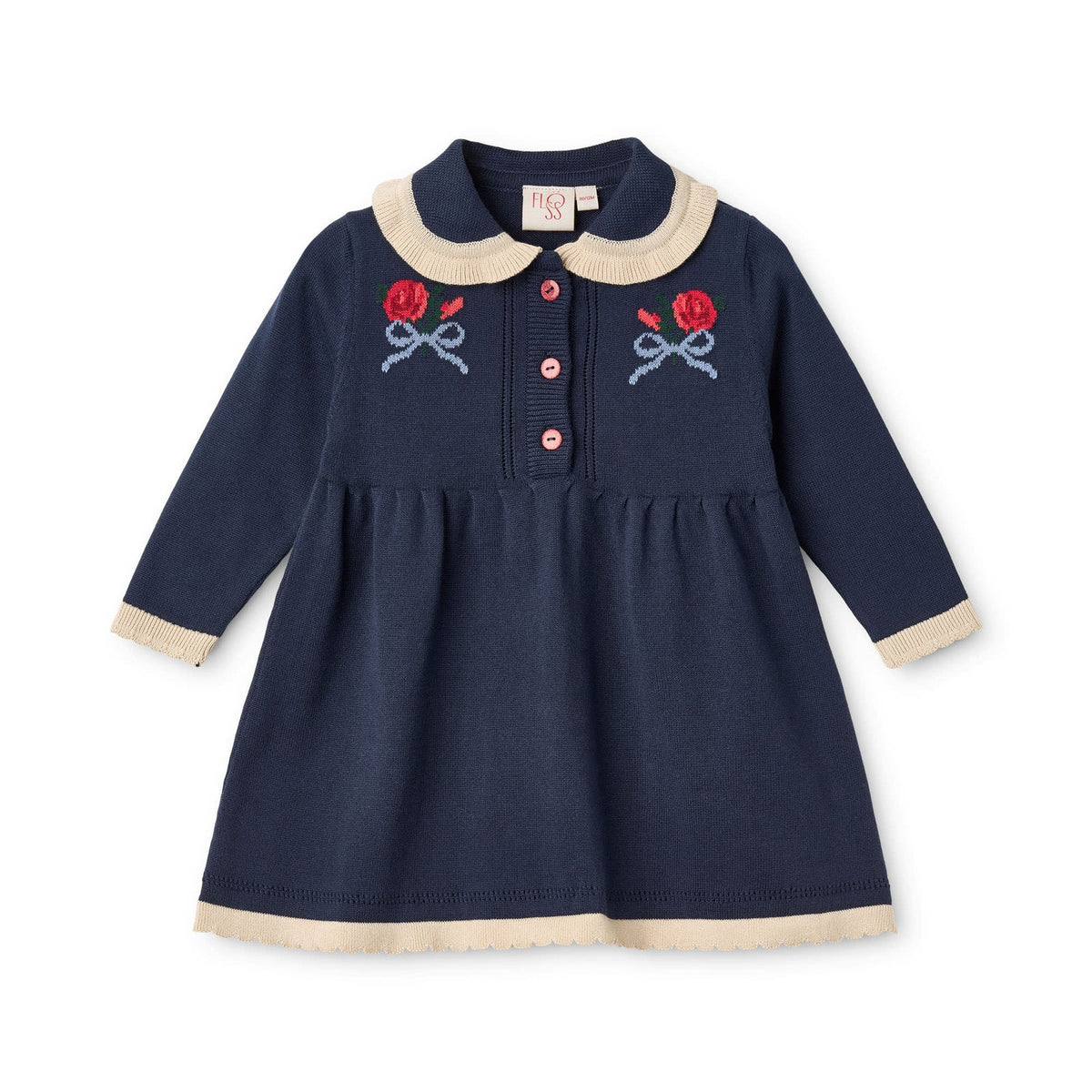 Floss Bianca Dress || New Navy