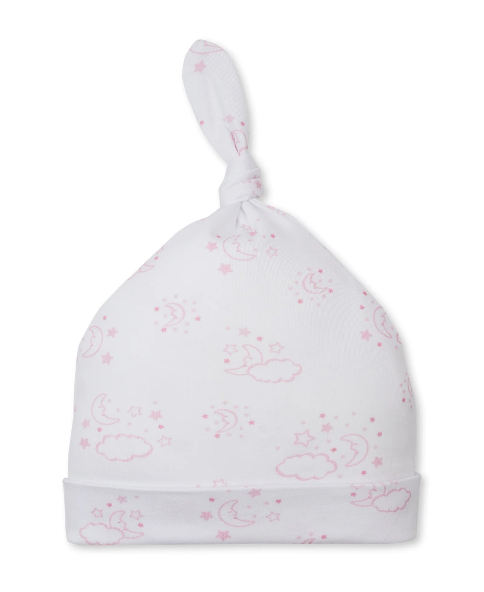 CHEERFUL GOODNIGHT PINK KNOTTED HAT