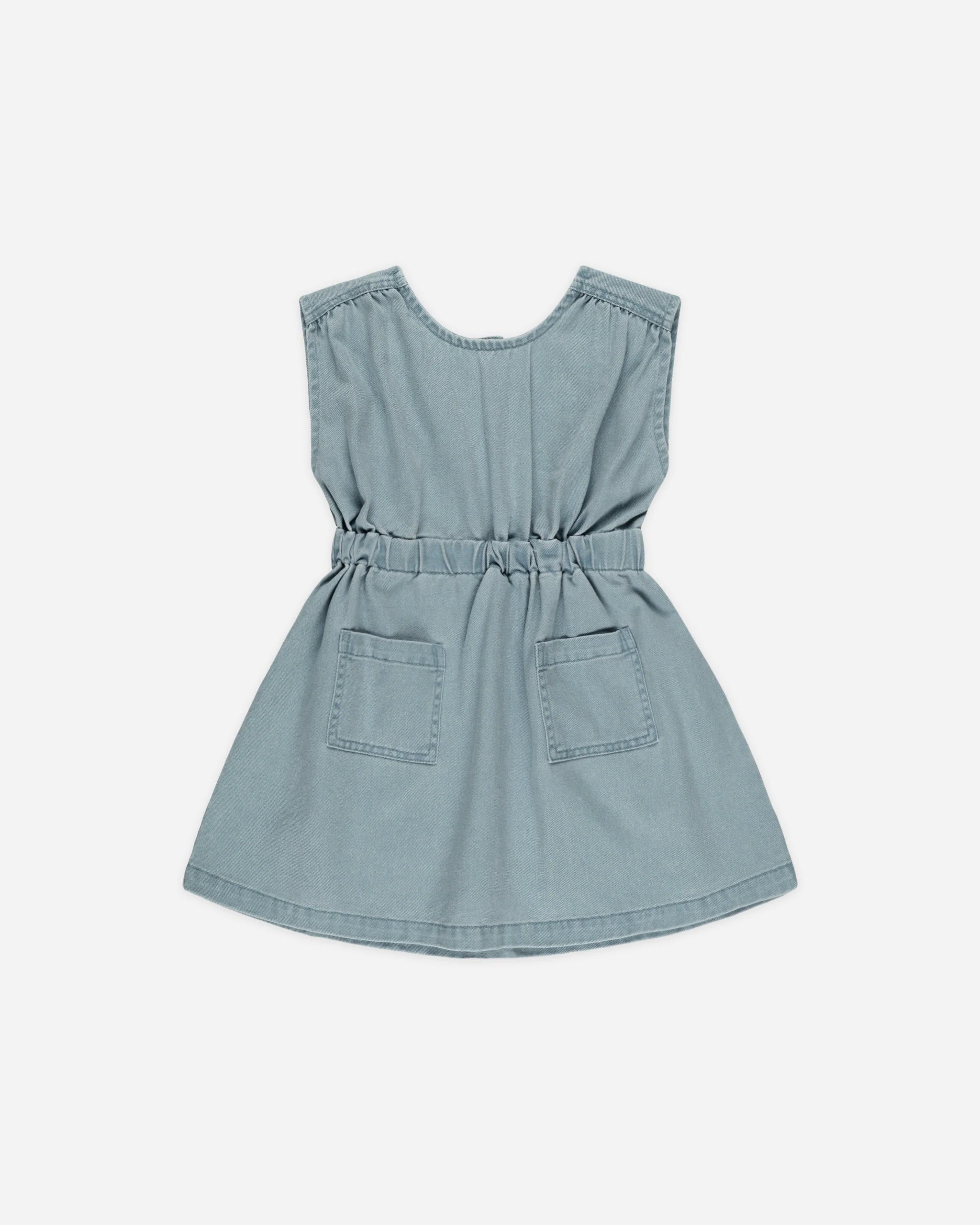 Rylee + Cru Denim Mini Dress || Ocean