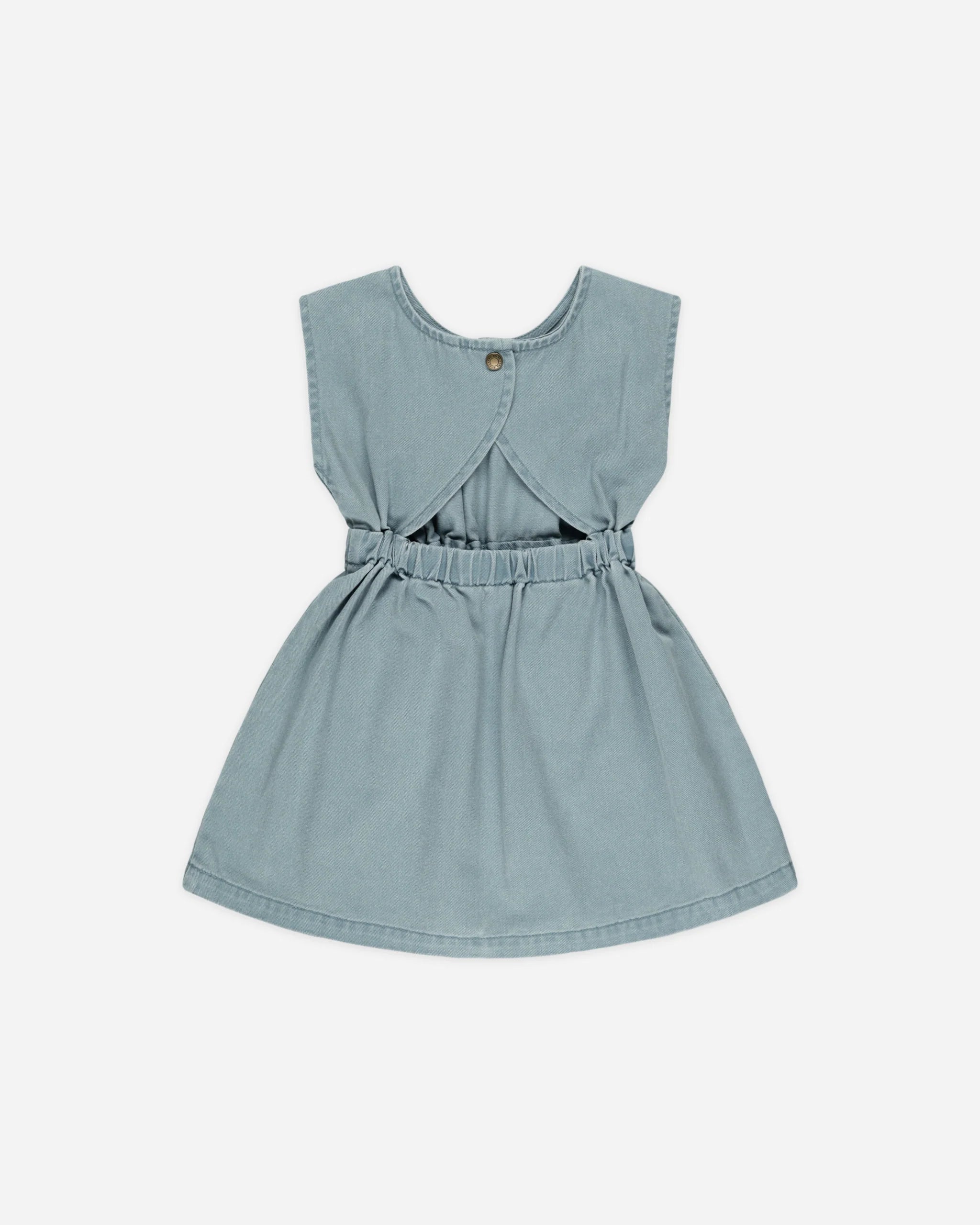 Rylee + Cru Denim Mini Dress || Ocean
