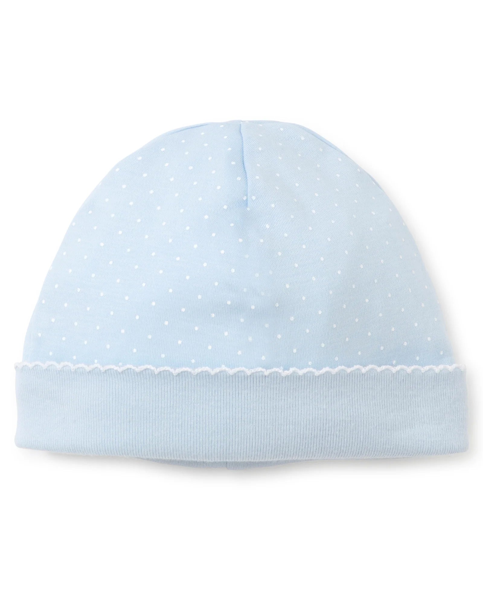 BLUE/WHITE NEW KISSY DOT PRINT HAT