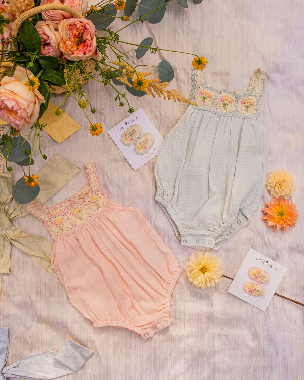 Wild Wawa Crochet Bubble || Blue Bouquet