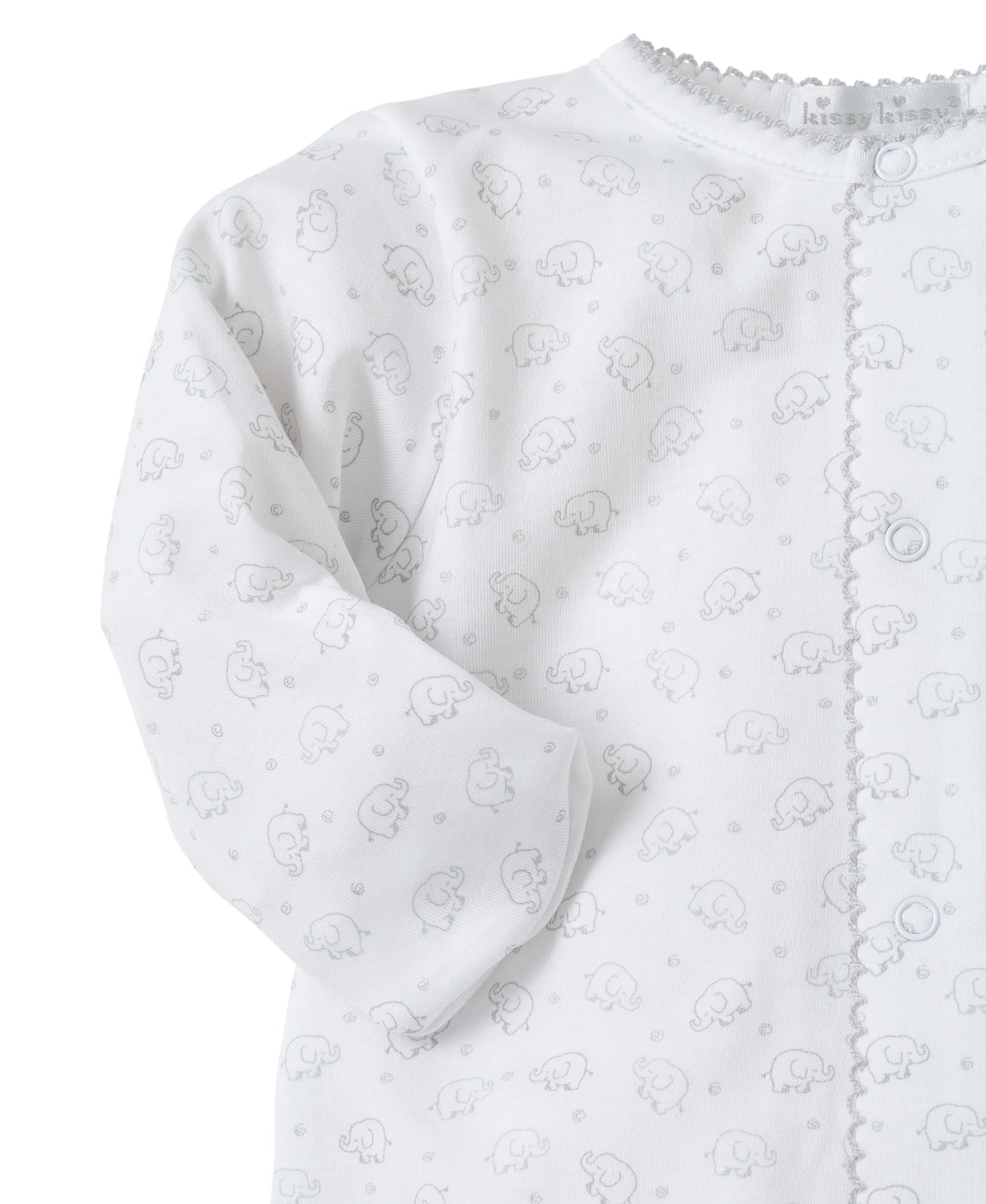 Kissy Kissy Ele-fun Print Footie
