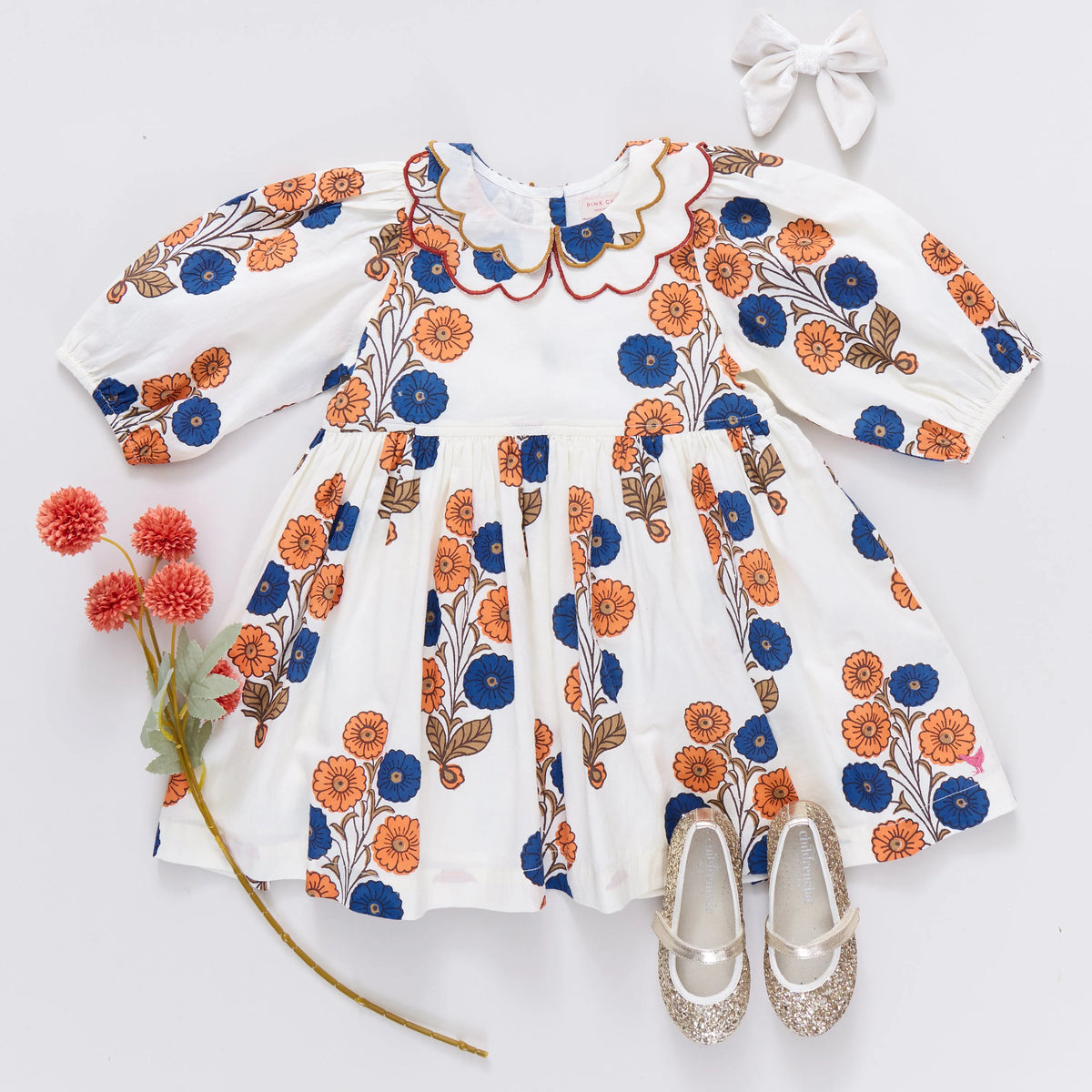 Girls Darcy Dress || Buttercup Floral
