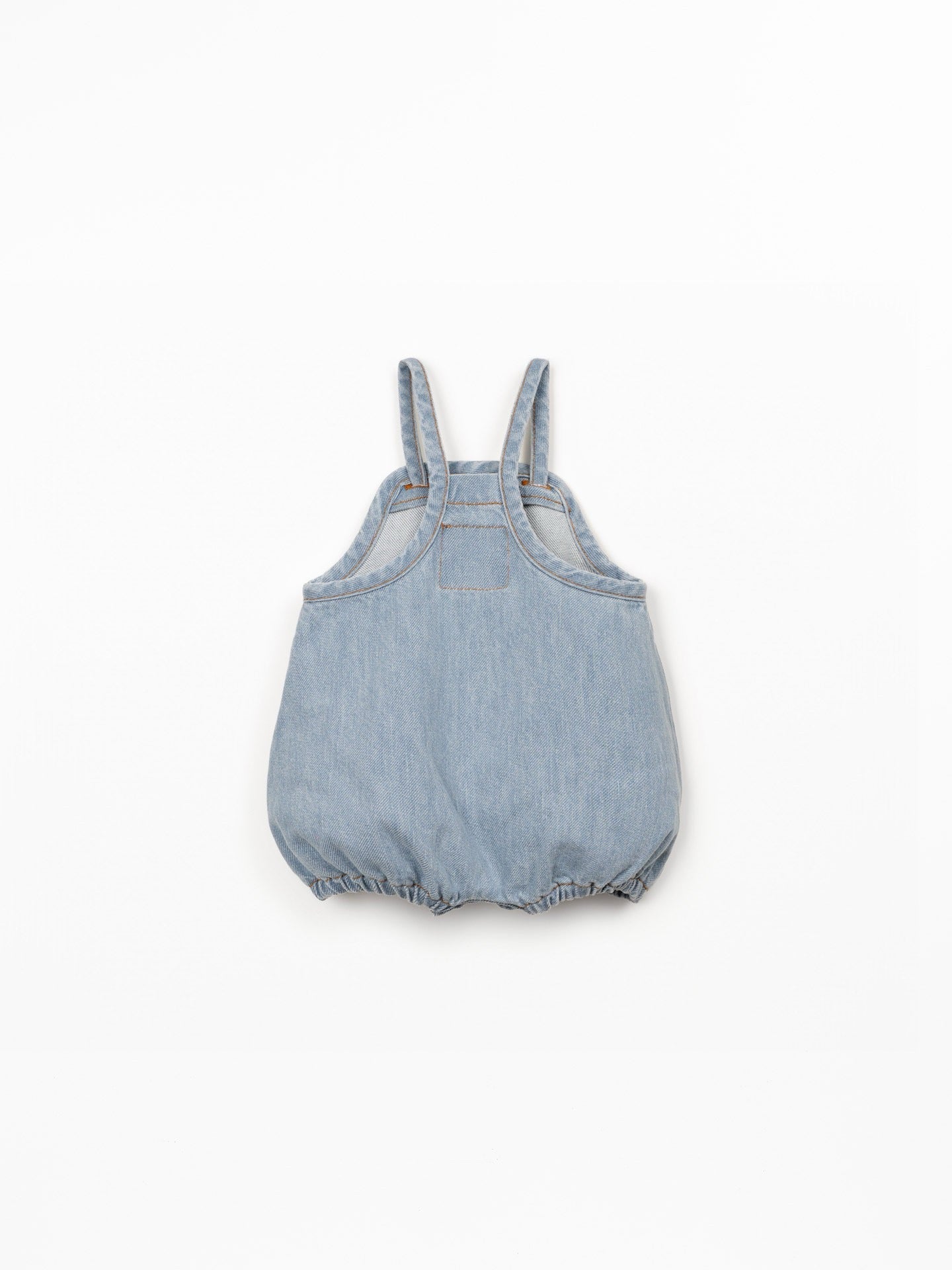 Play Up Denim Jumpsuit with Front Pocket || Denim