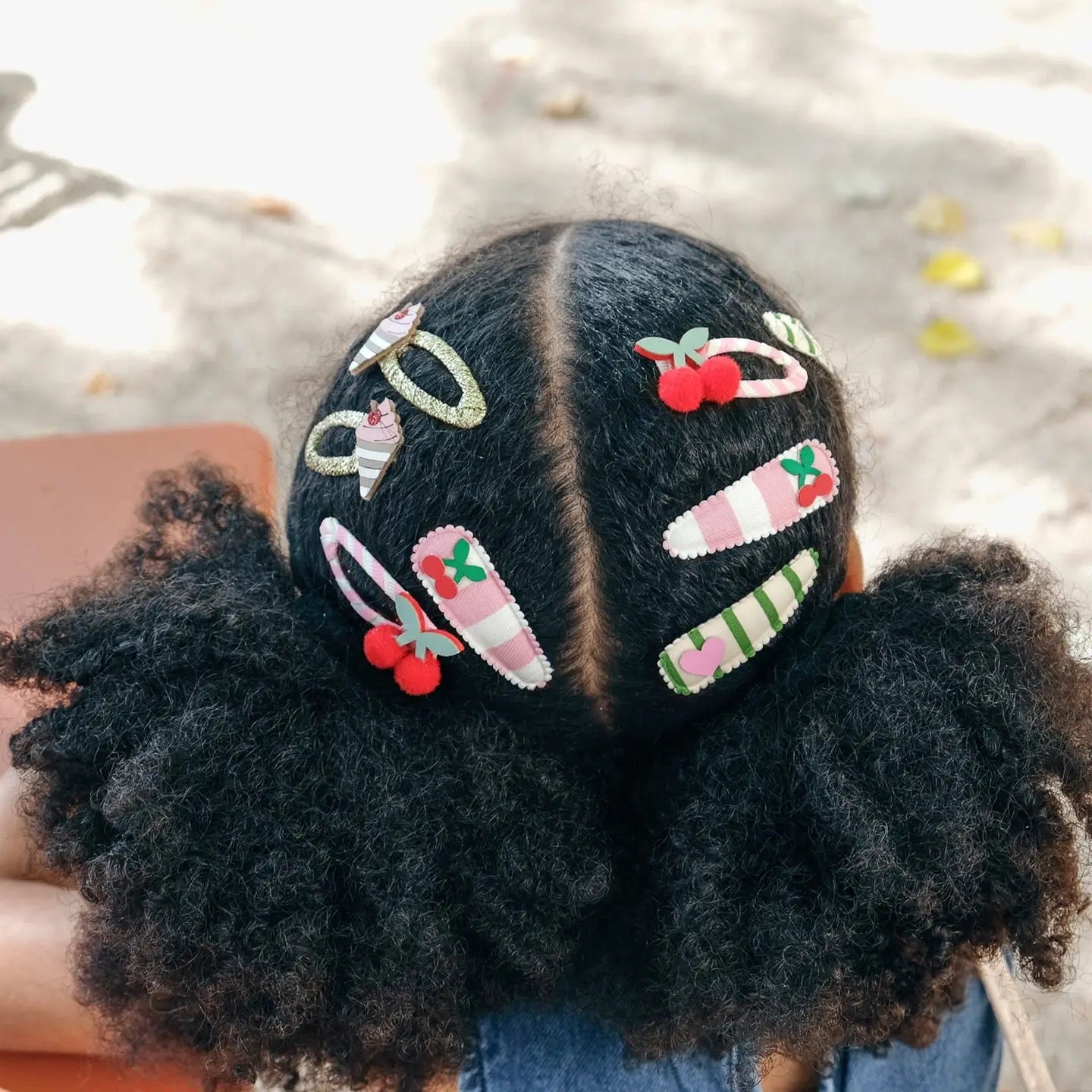 Rockahula Cherry Kiss Fabric Clips