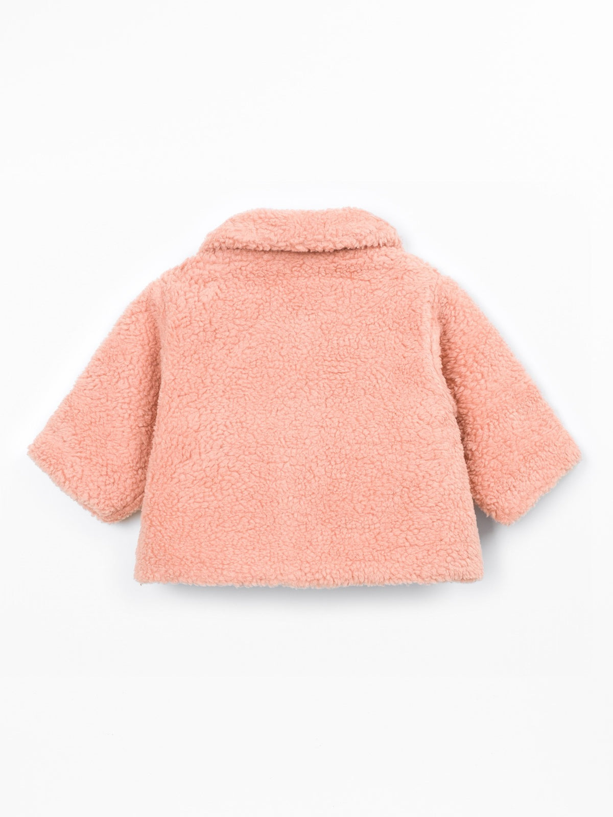 Play Up Fur Jacket || Salmon
