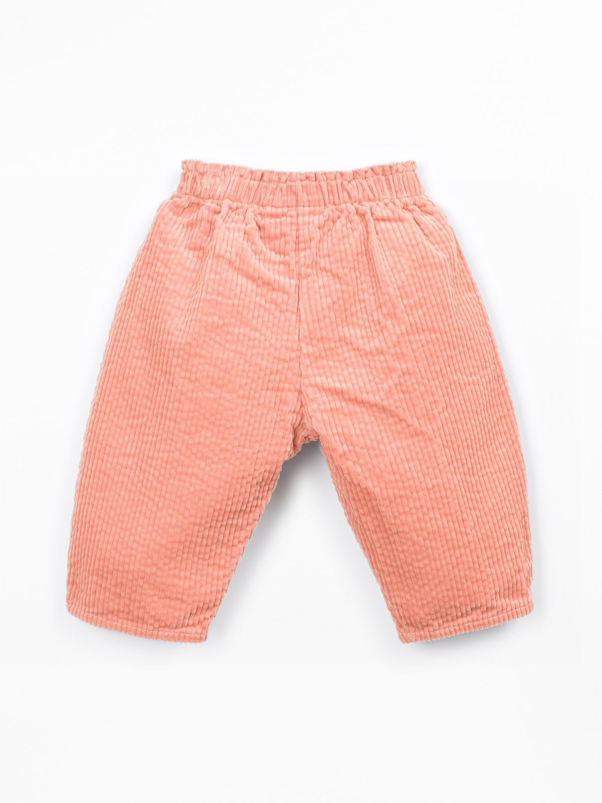 Play Up Corduroy Trousers || Salmon