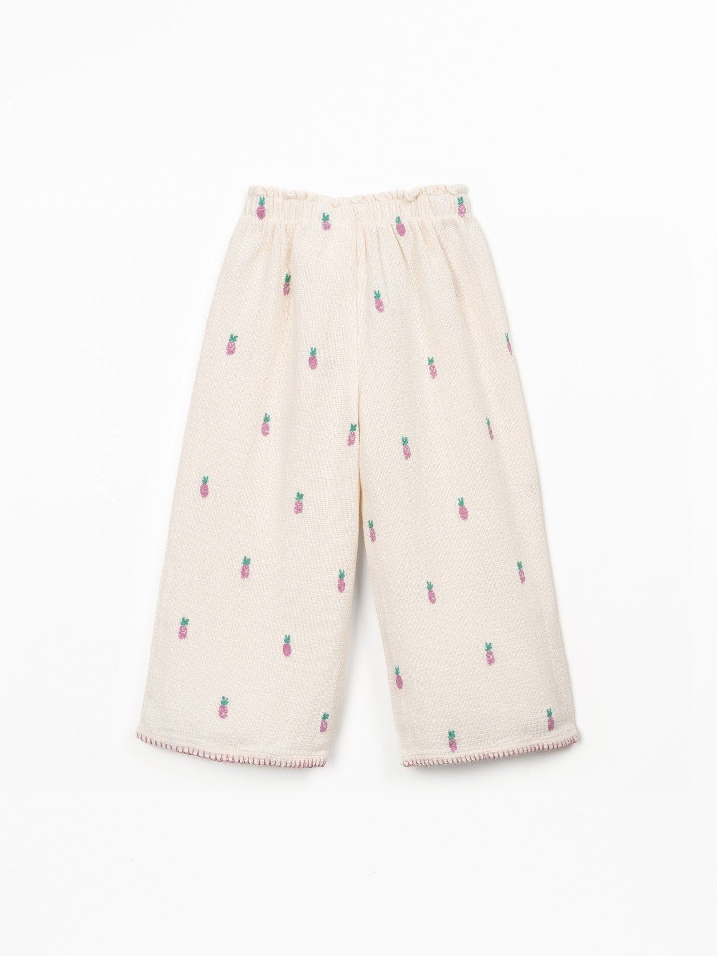 Play Up Woven Trousers || Pineapple Print