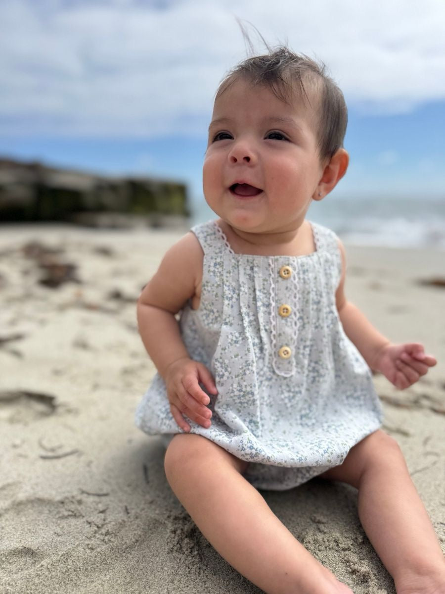 Vignette Evie Bubble || Blue Floral