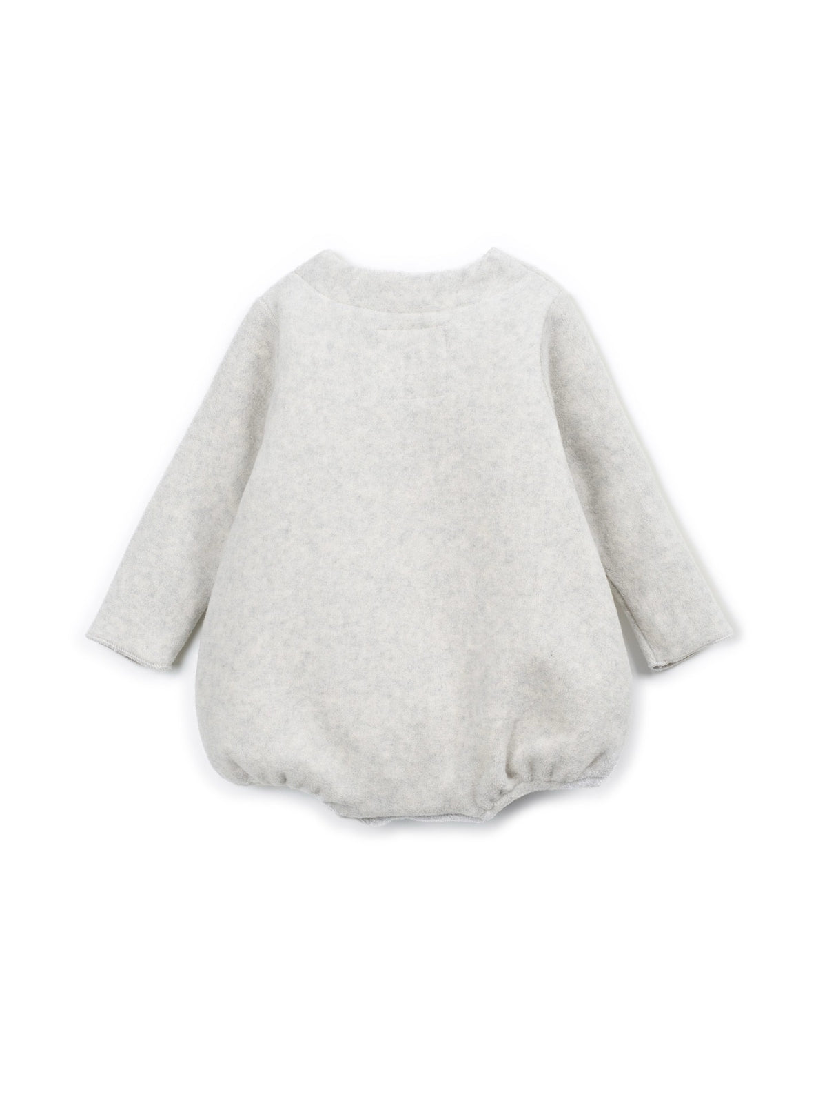 Play Up Polar Jumpsuit || Heathered Light Gray