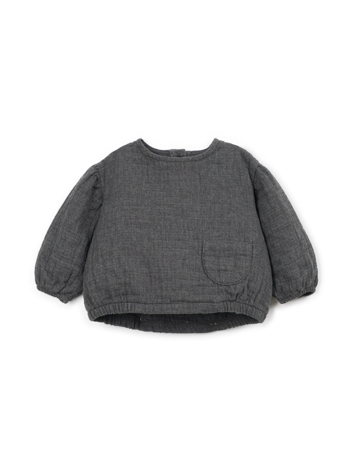 Play Up Organic Cotton Baby Take Home Set || Charcoal