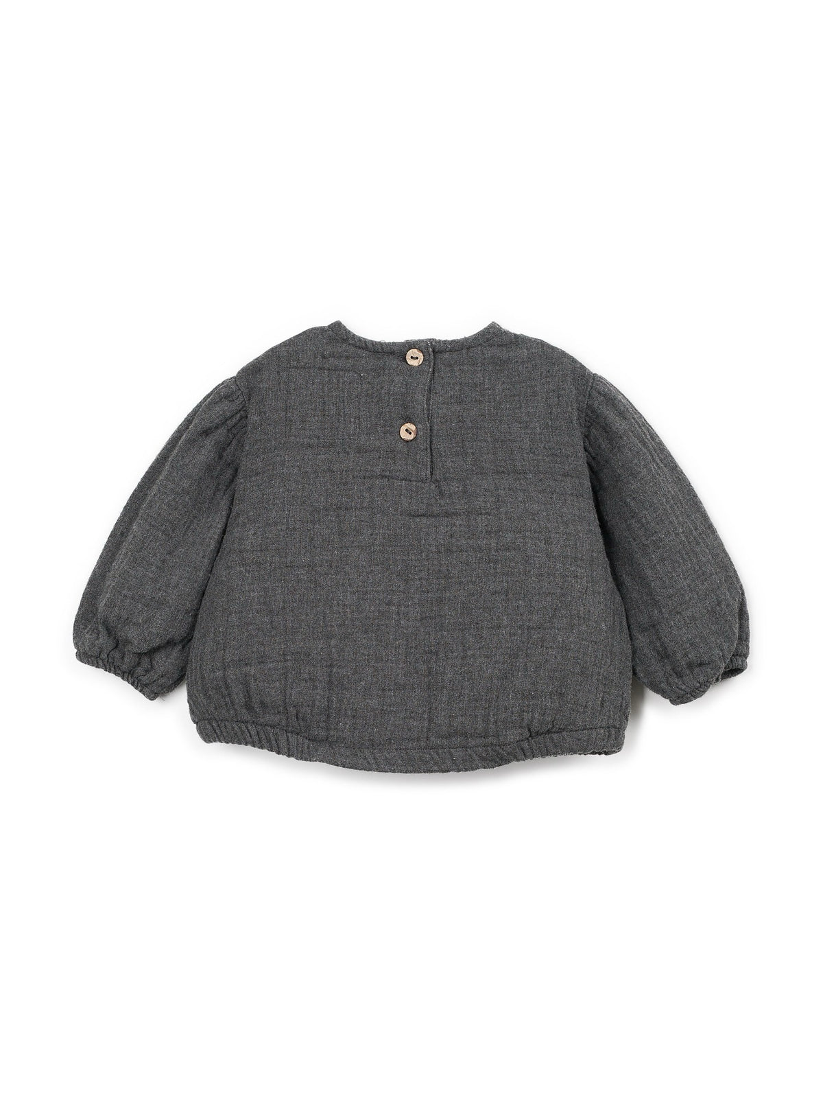 Play Up Organic Cotton Baby Take Home Set || Charcoal