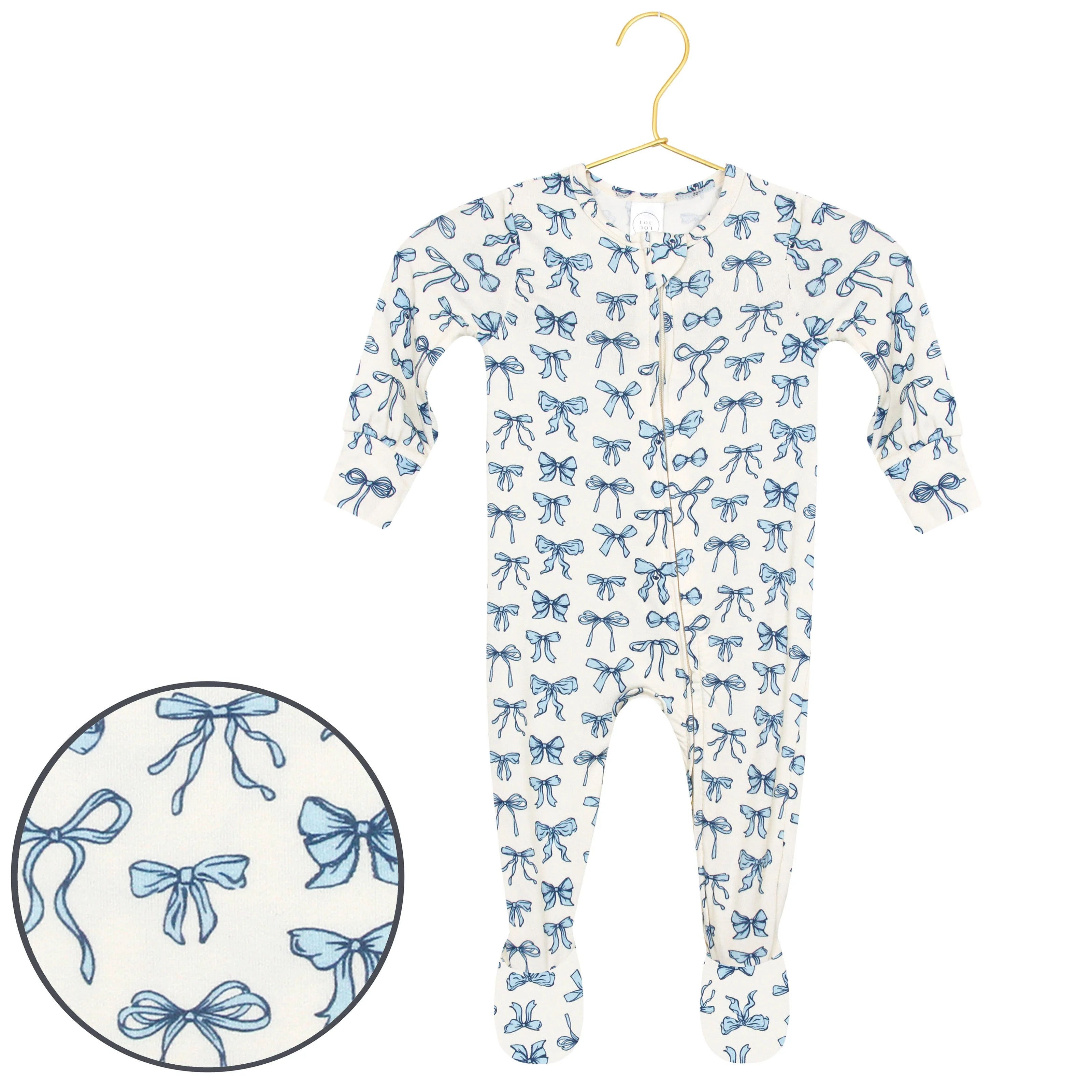 Lou Lou and Company Zipper Footies || Stella