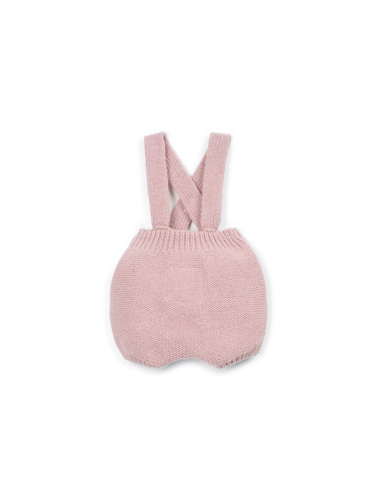 Play Up Knit Short Romper || Petal Pink