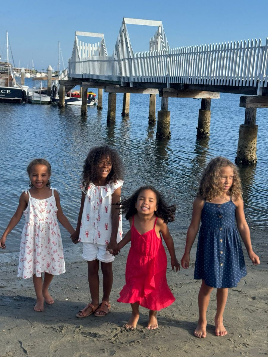 Vignette Brooklyn Dress || Navy Anchor