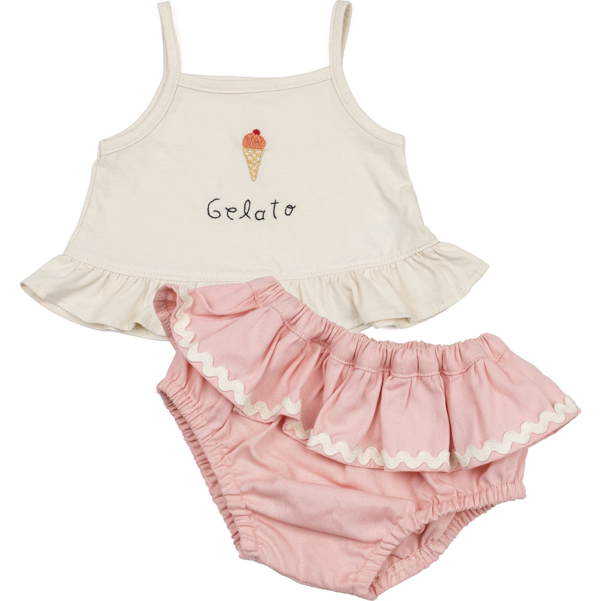 Wild Wawa Ruffle Bloomer Set || Gelato