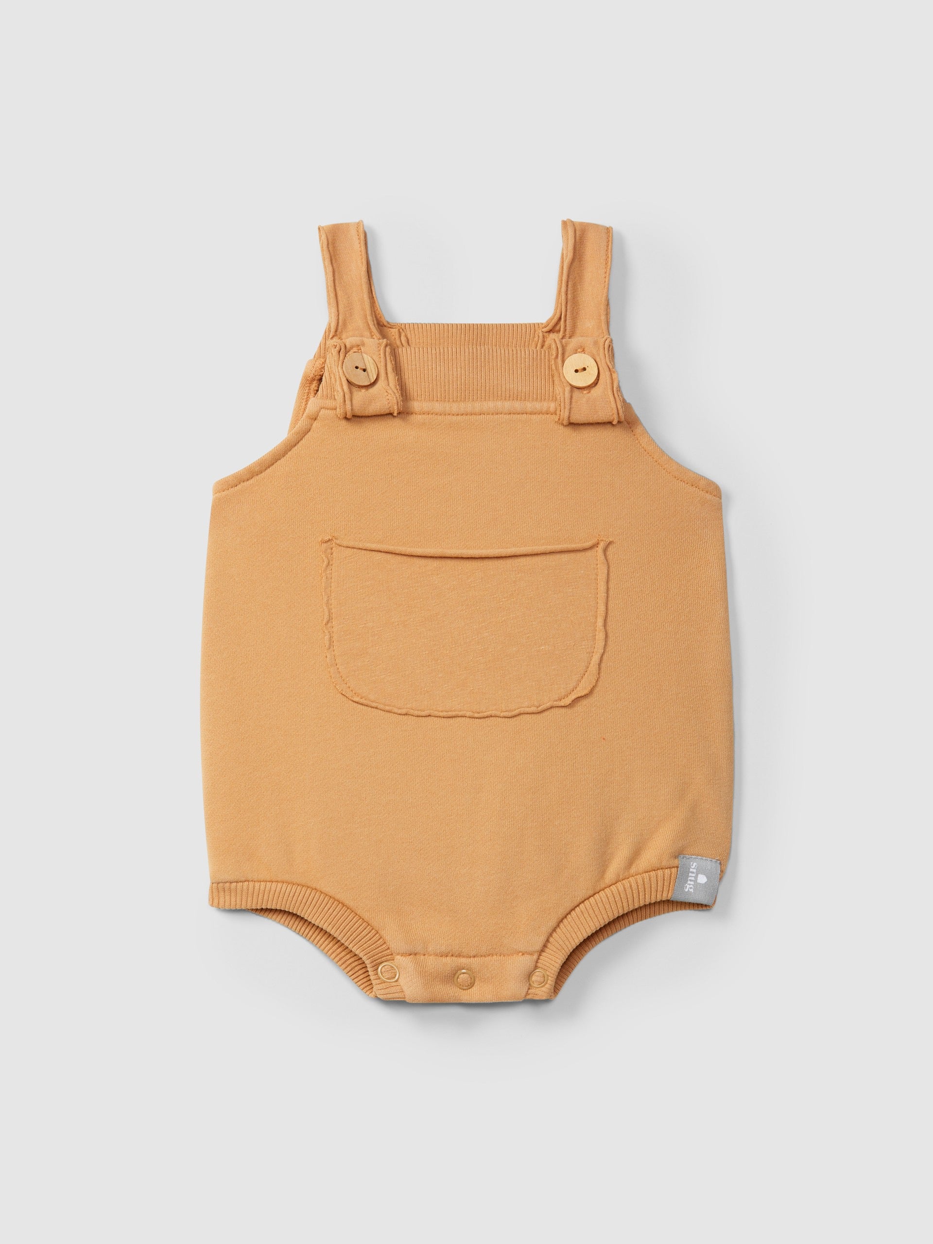 Snug Plush Bubble Romper with Pocket || Indigo