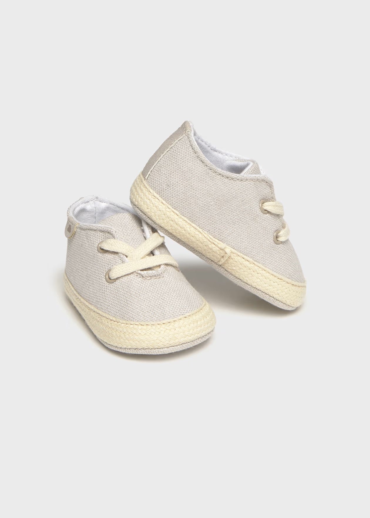 Mayoral Woven Baby Shoe || Tan