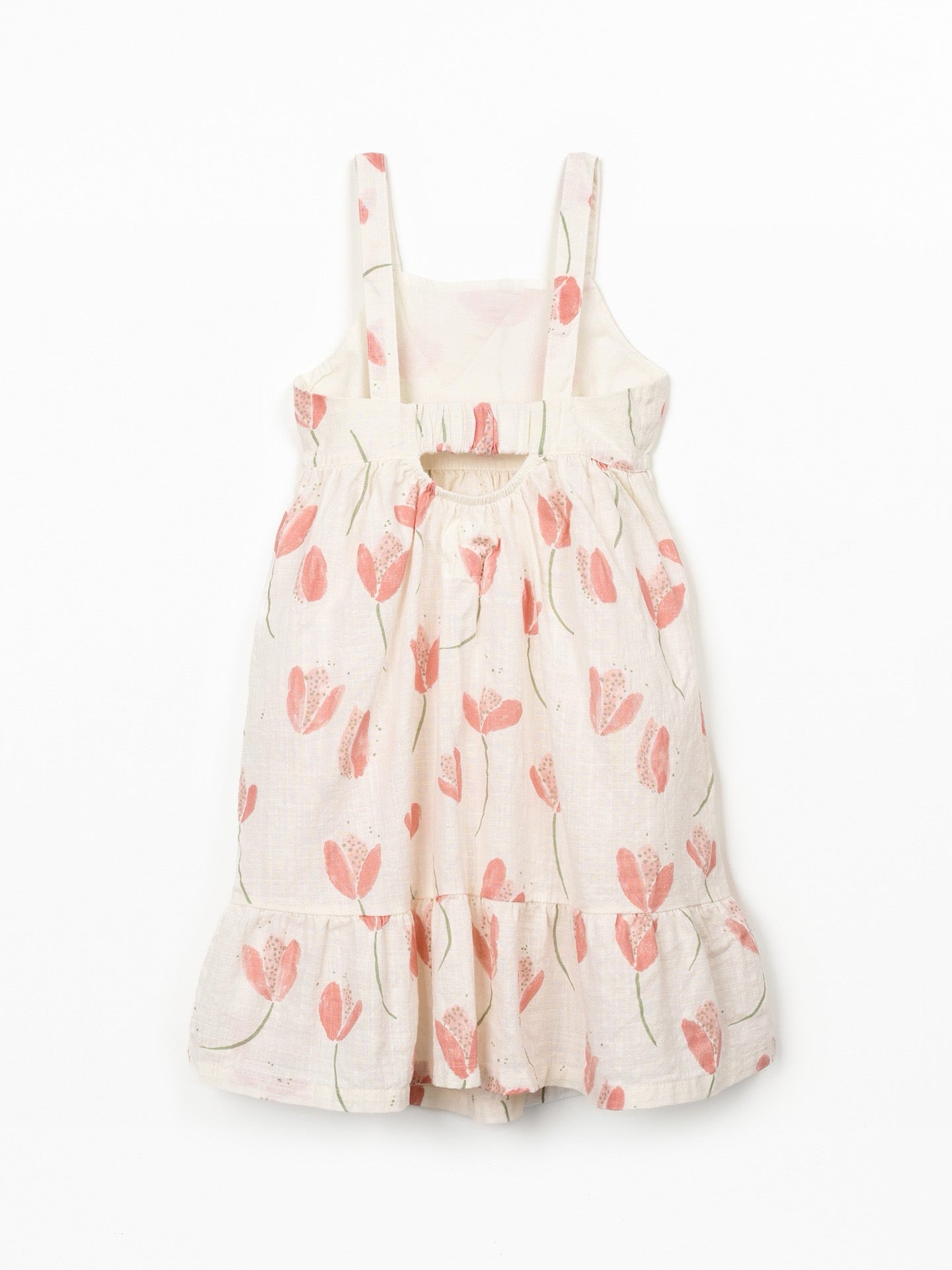 Play Up Strappy Dress || Tulip Print