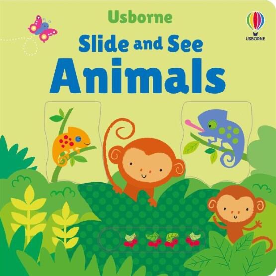Slide and See Dinosaurs Board Book