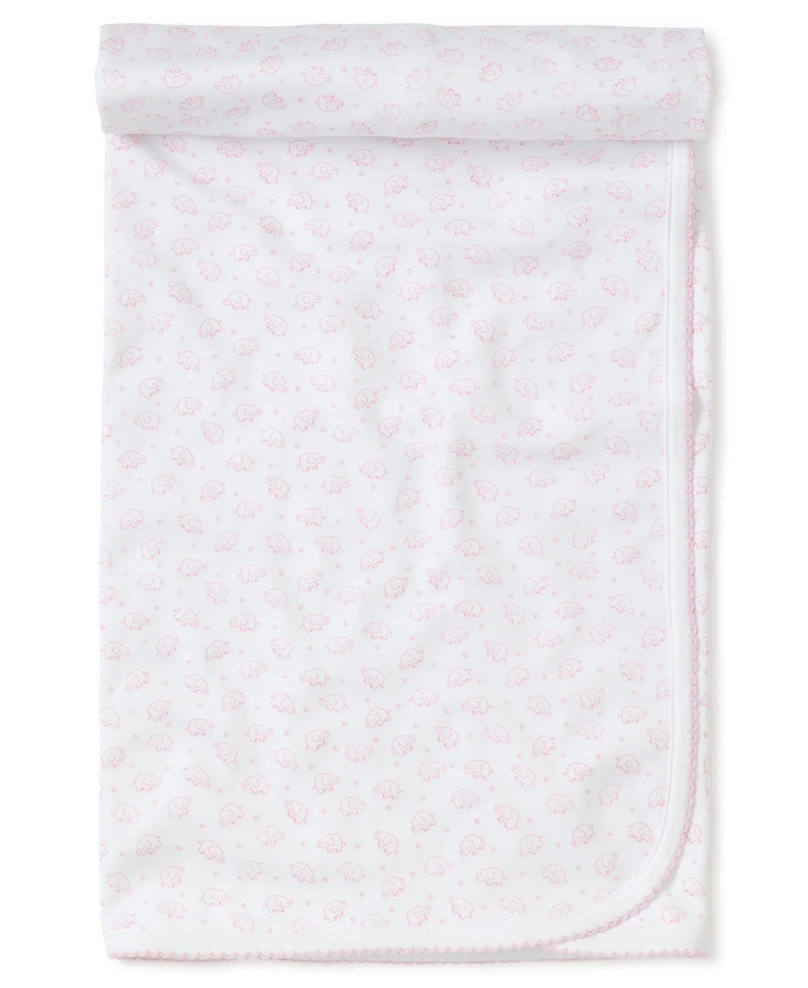 Baby Elephant Hearts Swaddle Blanket