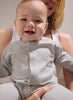 Mayoral Baby Geese Onesie || Light Grey