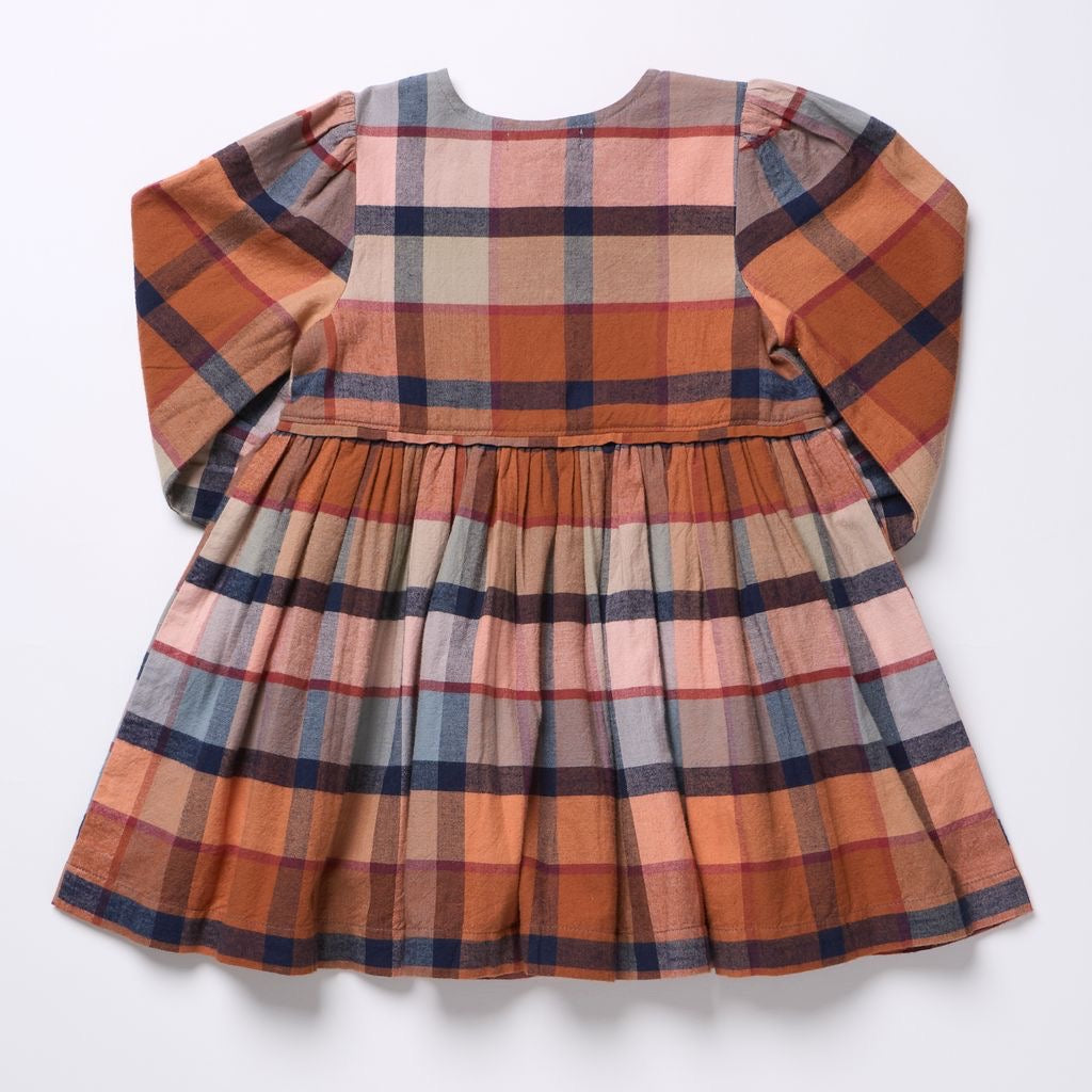 Pink Chicken Girls Mae Dress || Hayride Plaid
