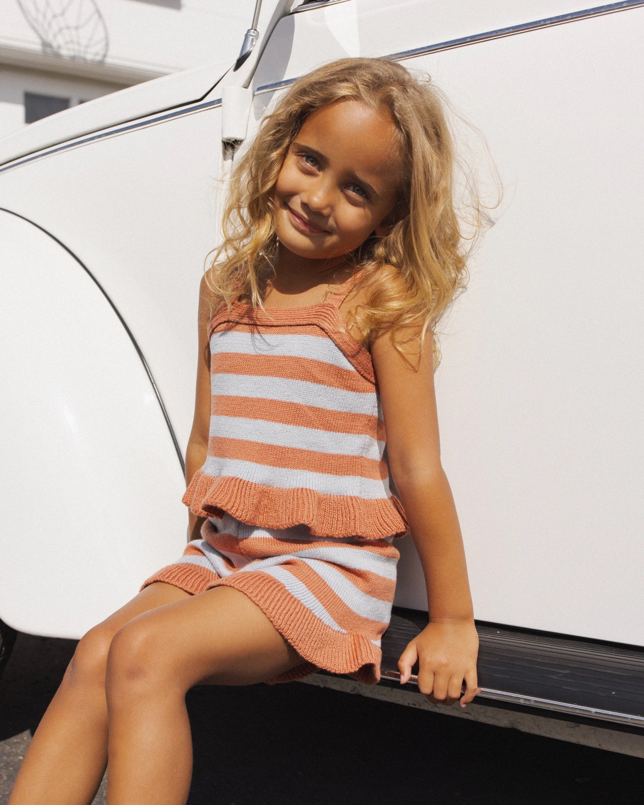 Rylee + Cru Naomi Set || Americana Stripe