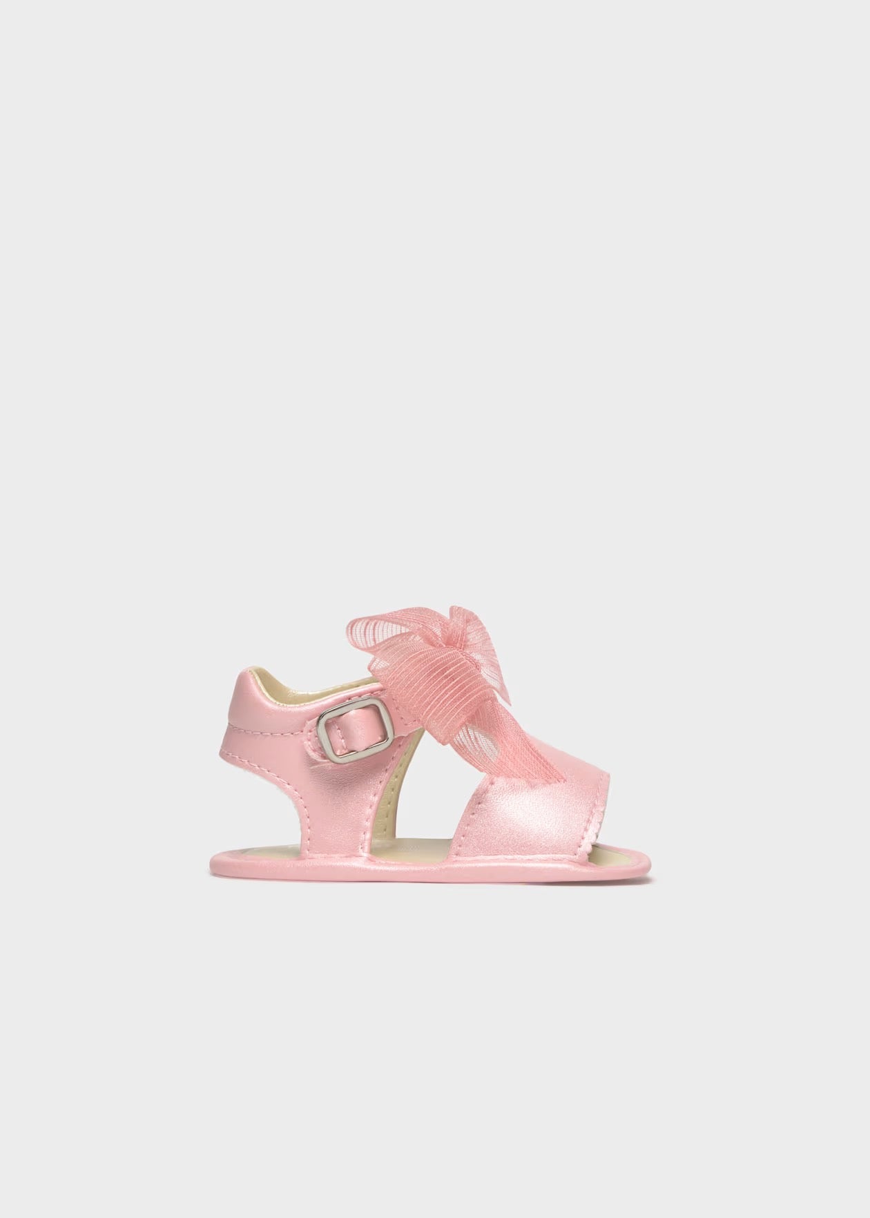 Mayoral Newborn Celebration Baby Sandals || Pink