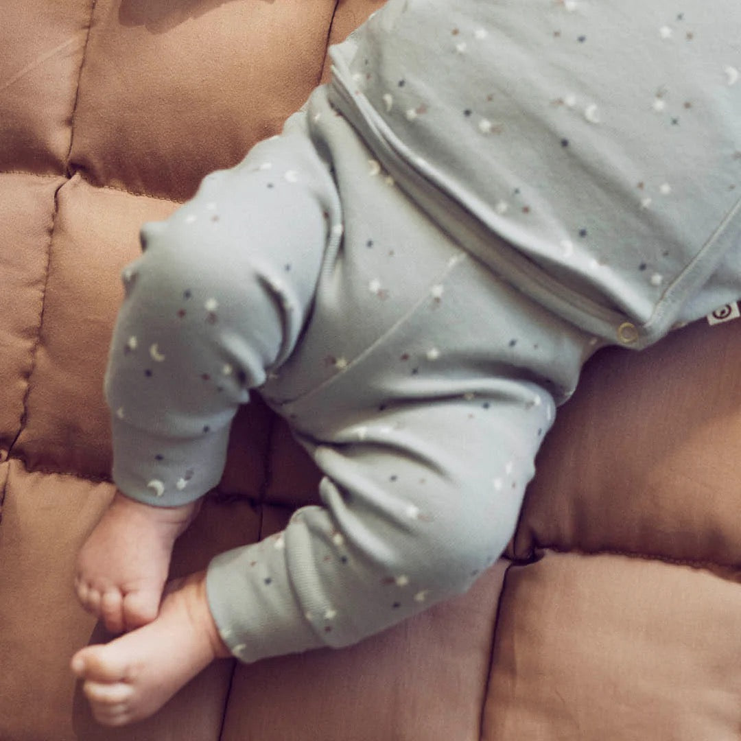 Stars Kimono Top, Pants and Hat Set || Jasmine Blue