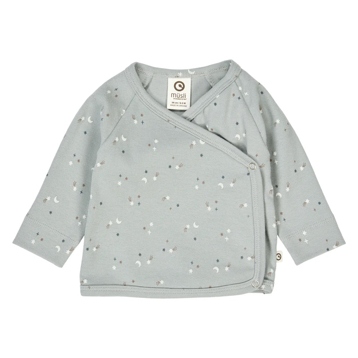 Stars Kimono Top, Pants and Hat Set || Jasmine Blue