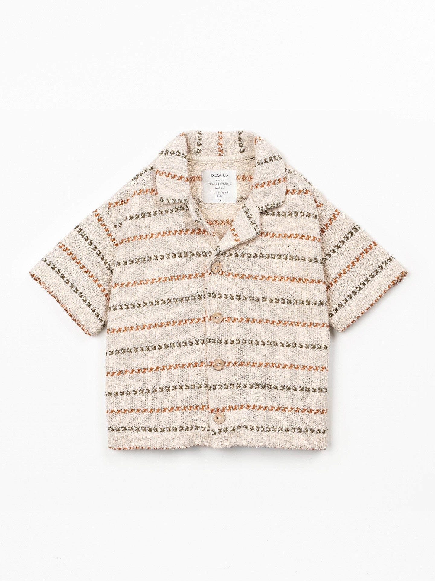 Play Up Striped Shirt in Recycled Cotton