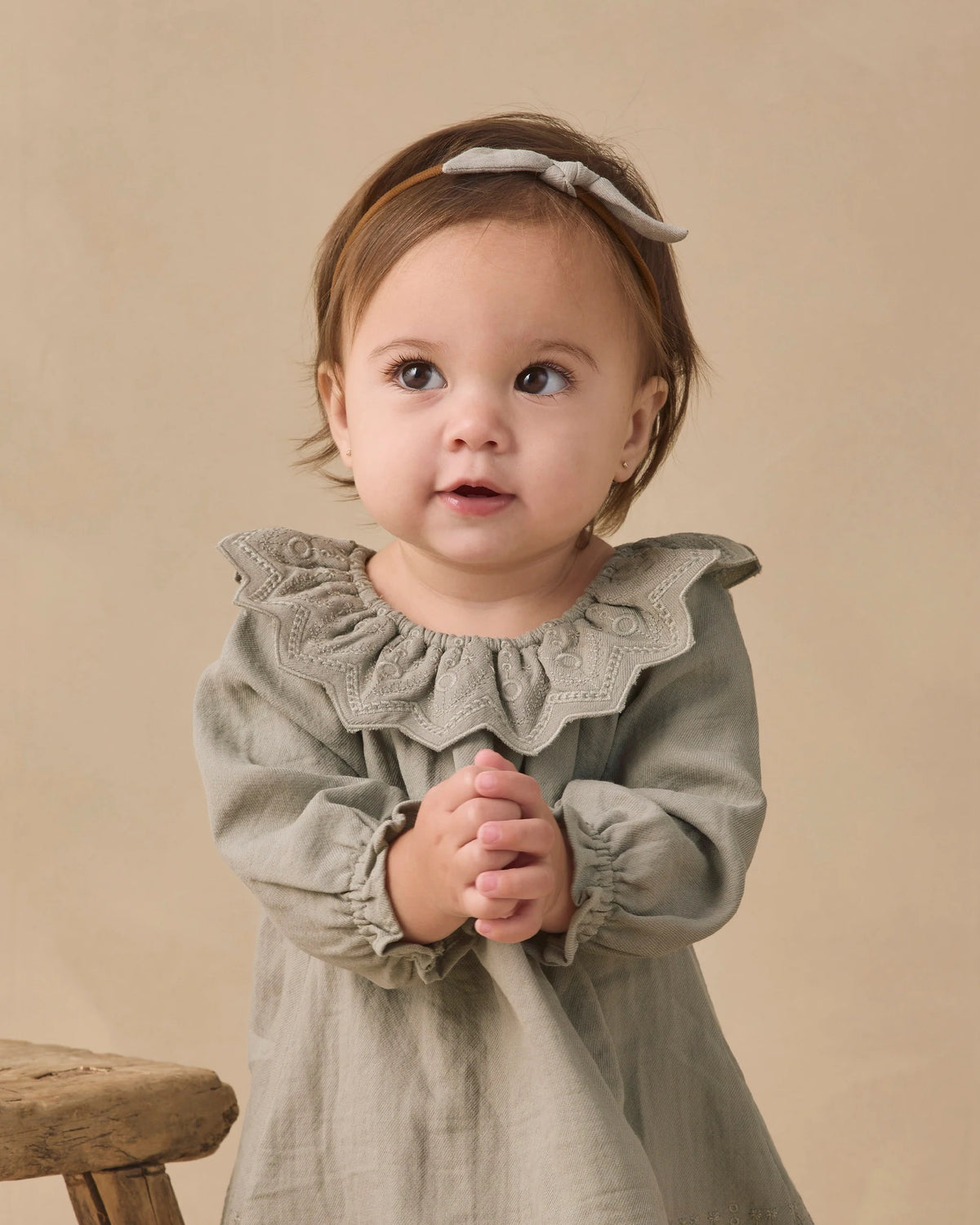 Quincy Mae Long Sleeve Isla Dress || Laurel