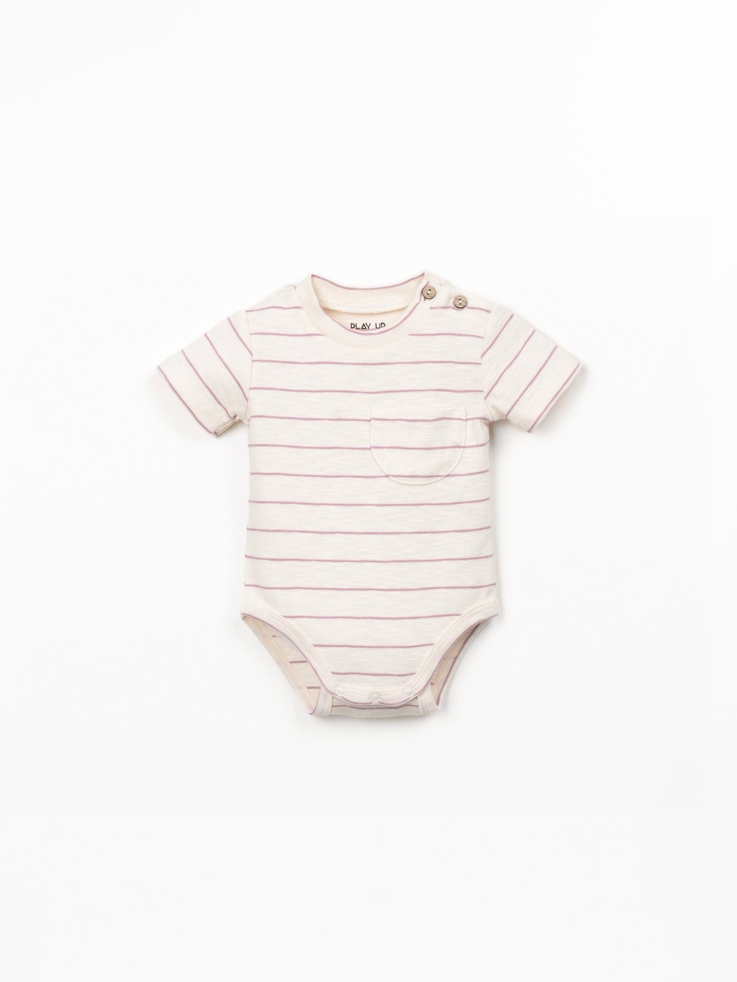 Play Up Striped Bodysuit || Rose Stripe