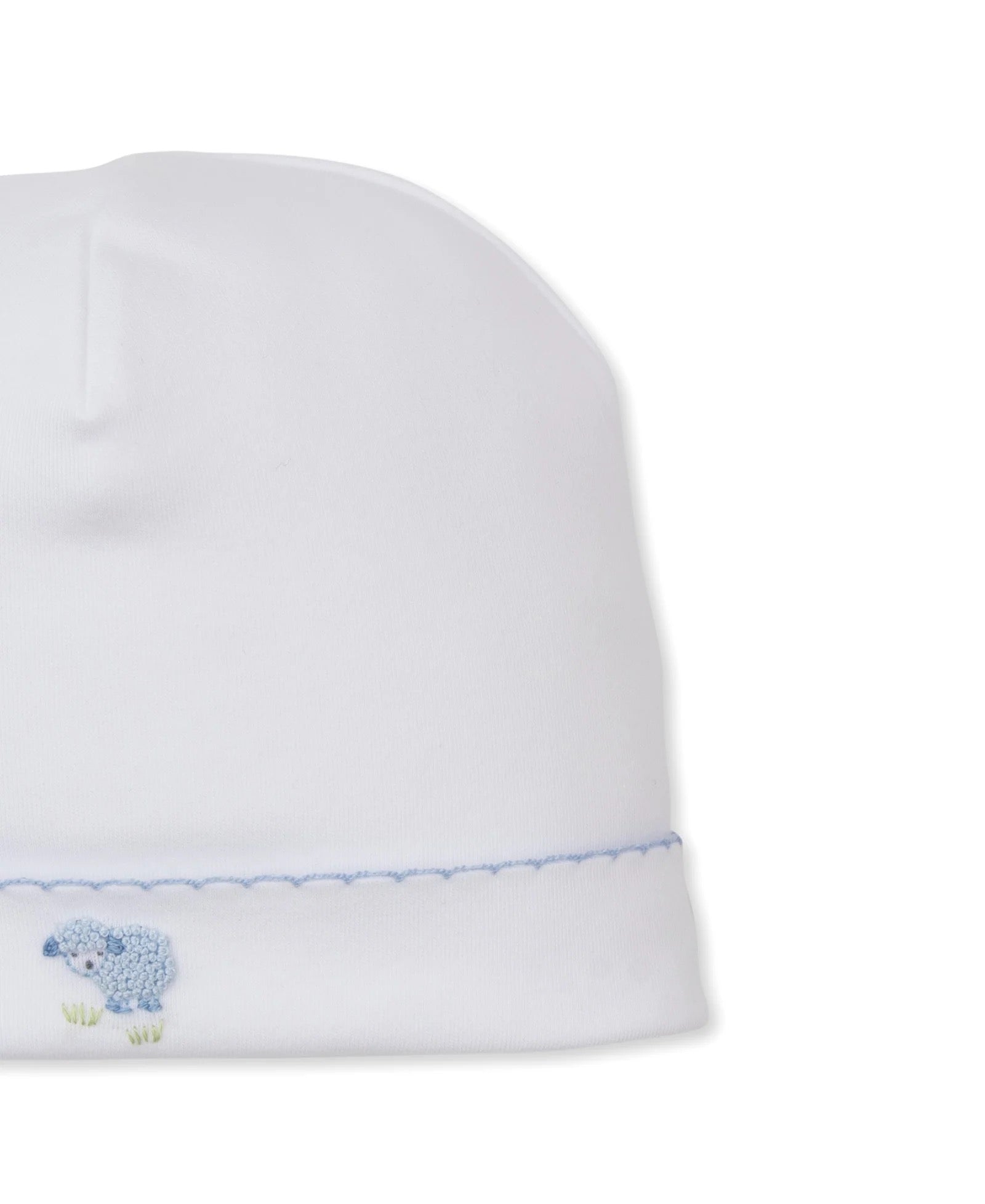 Kissy Kissy Premier Sweet Sheep Hat || White/Blue