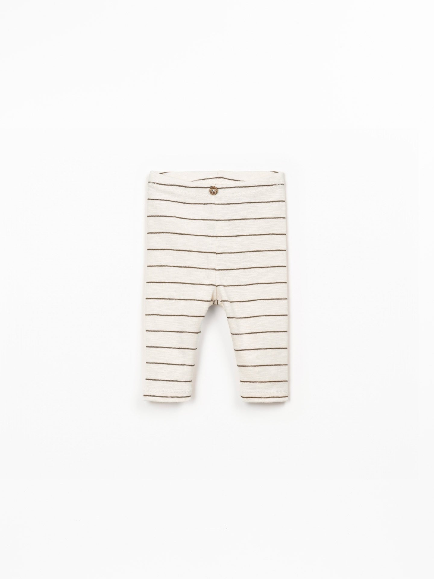 Play Up Jersey Leggings || Olive Stripe