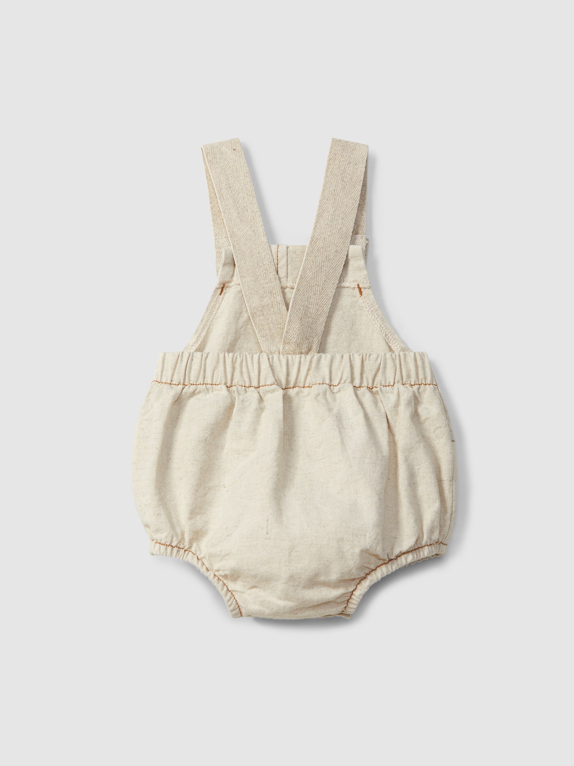 Snug Organic Bubble Romper with Pocket || Natural