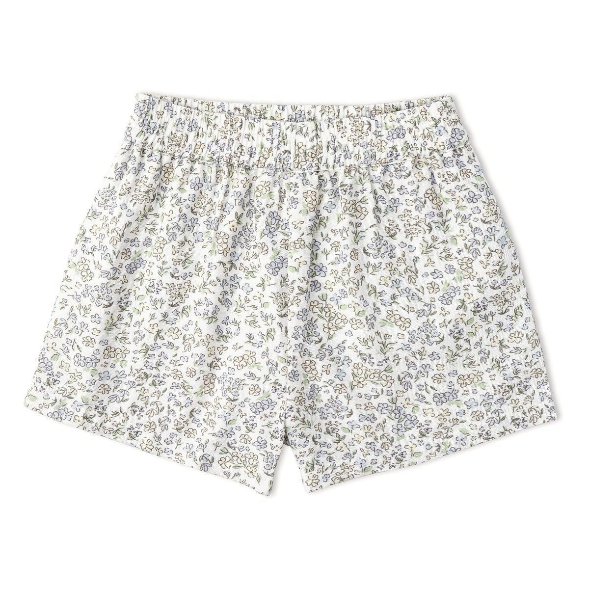 Make Make Organics tie up Top & Shorts Set || Tulle Floral