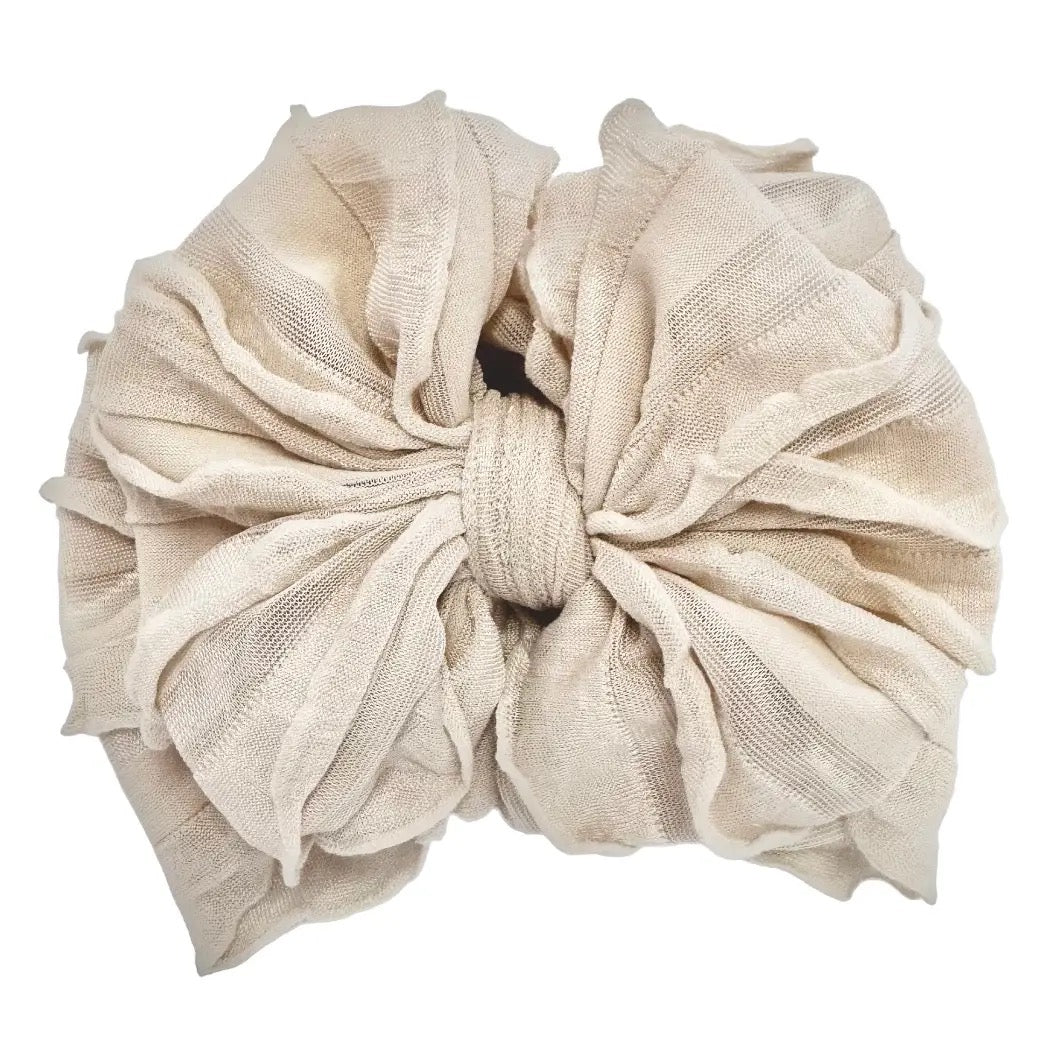 Ruffled Headband || Sandy